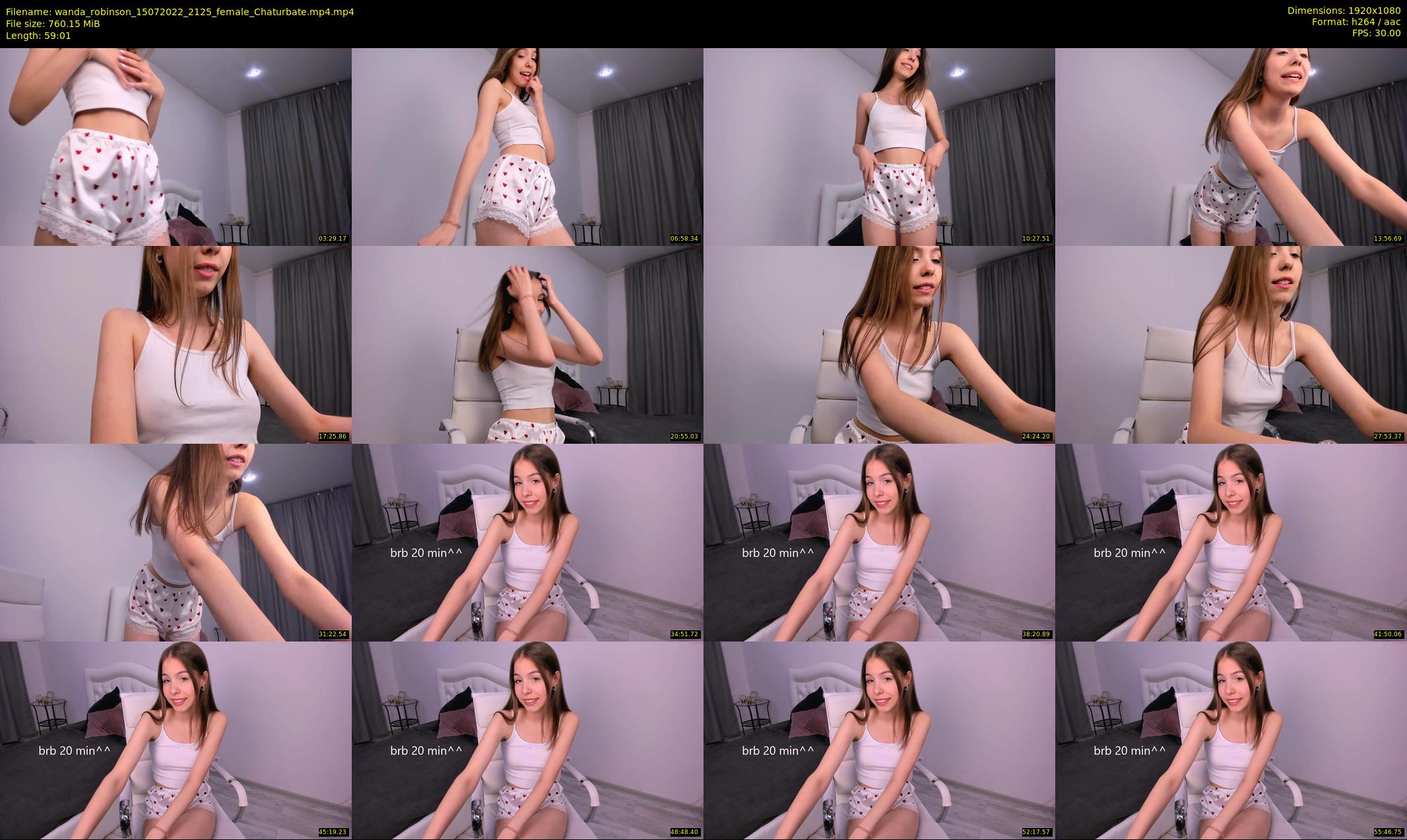 wanda_robinson — 60 minute Chaturbate female cam show recording, 1080p, Jul 15, 2022