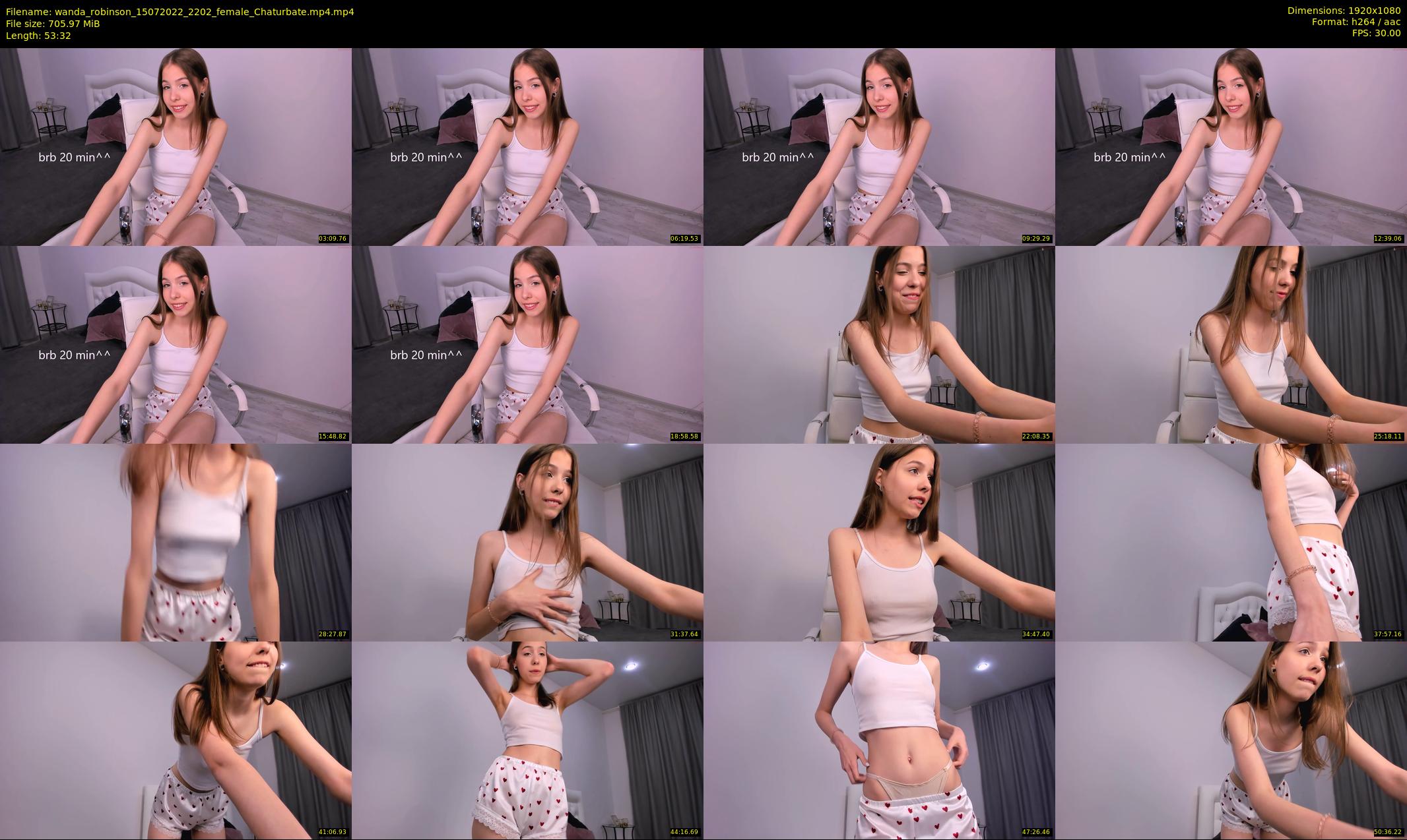 wanda_robinson — 54 minute Chaturbate female cam show recording, 1080p, Jul 15, 2022