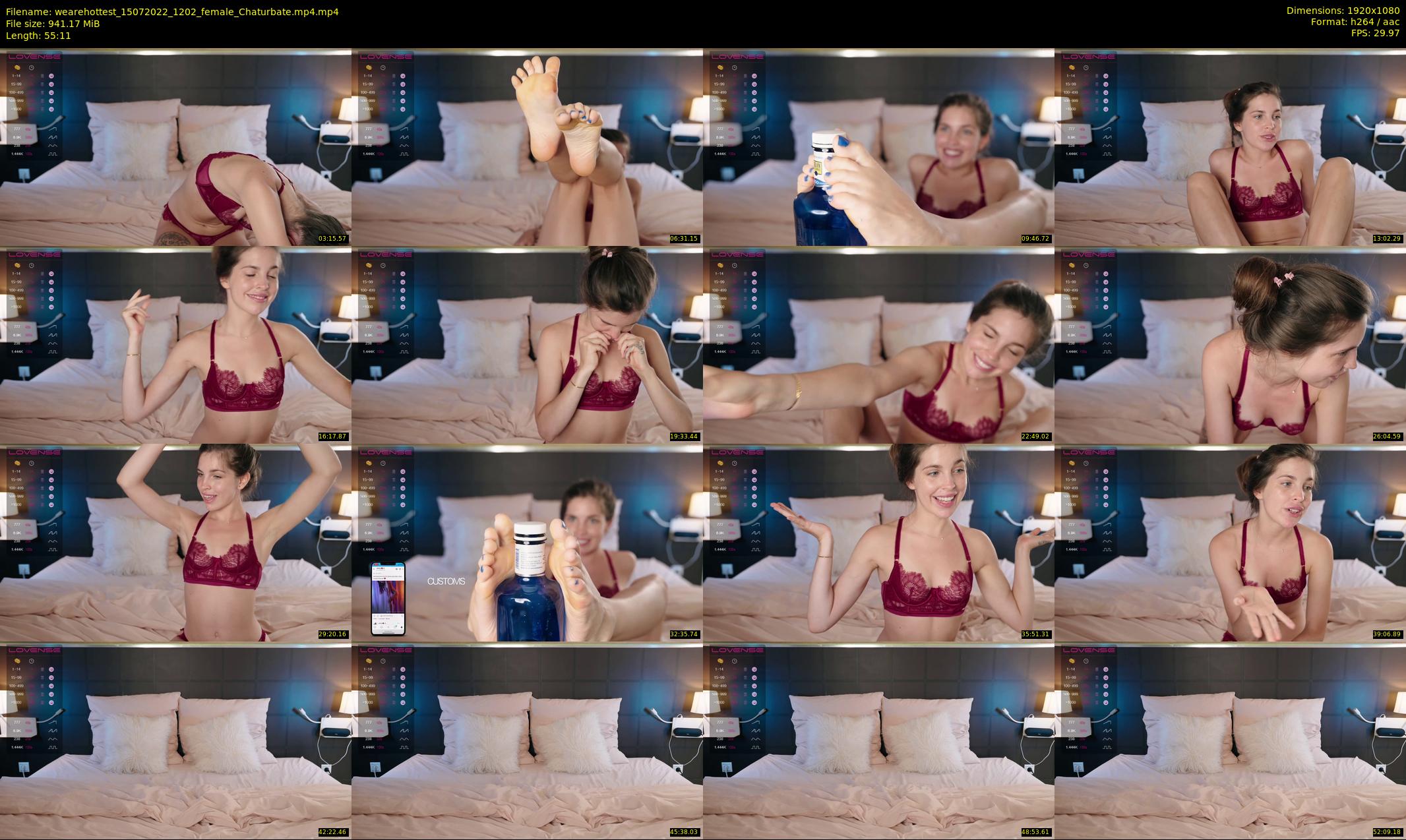 wearehottest — 56 minute Chaturbate couple cam show recording, 1080p, Jul 15, 2022