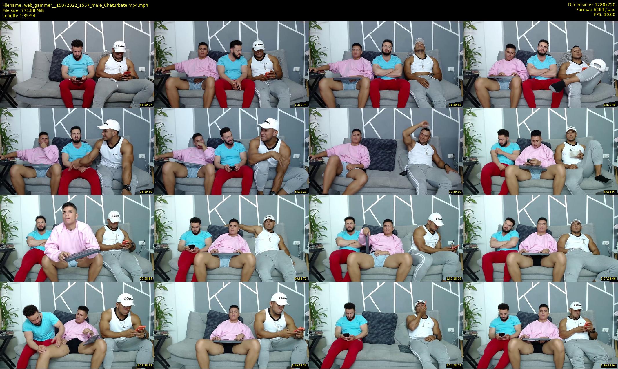 web_gammer_ — 96 minute Chaturbate male cam show recording, 720p, Jul 15, 2022