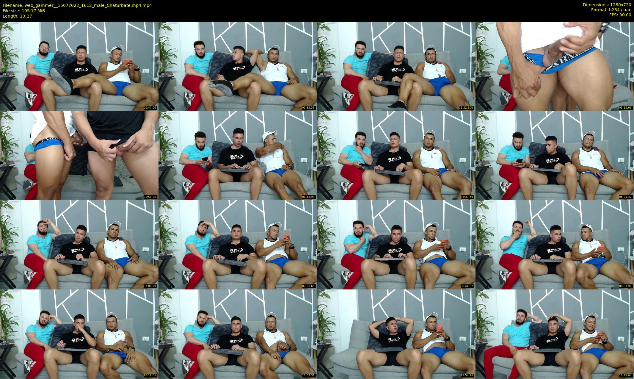 web_gammer_ — 14 minute Chaturbate male cam show recording, 720p, Jul 15, 2022