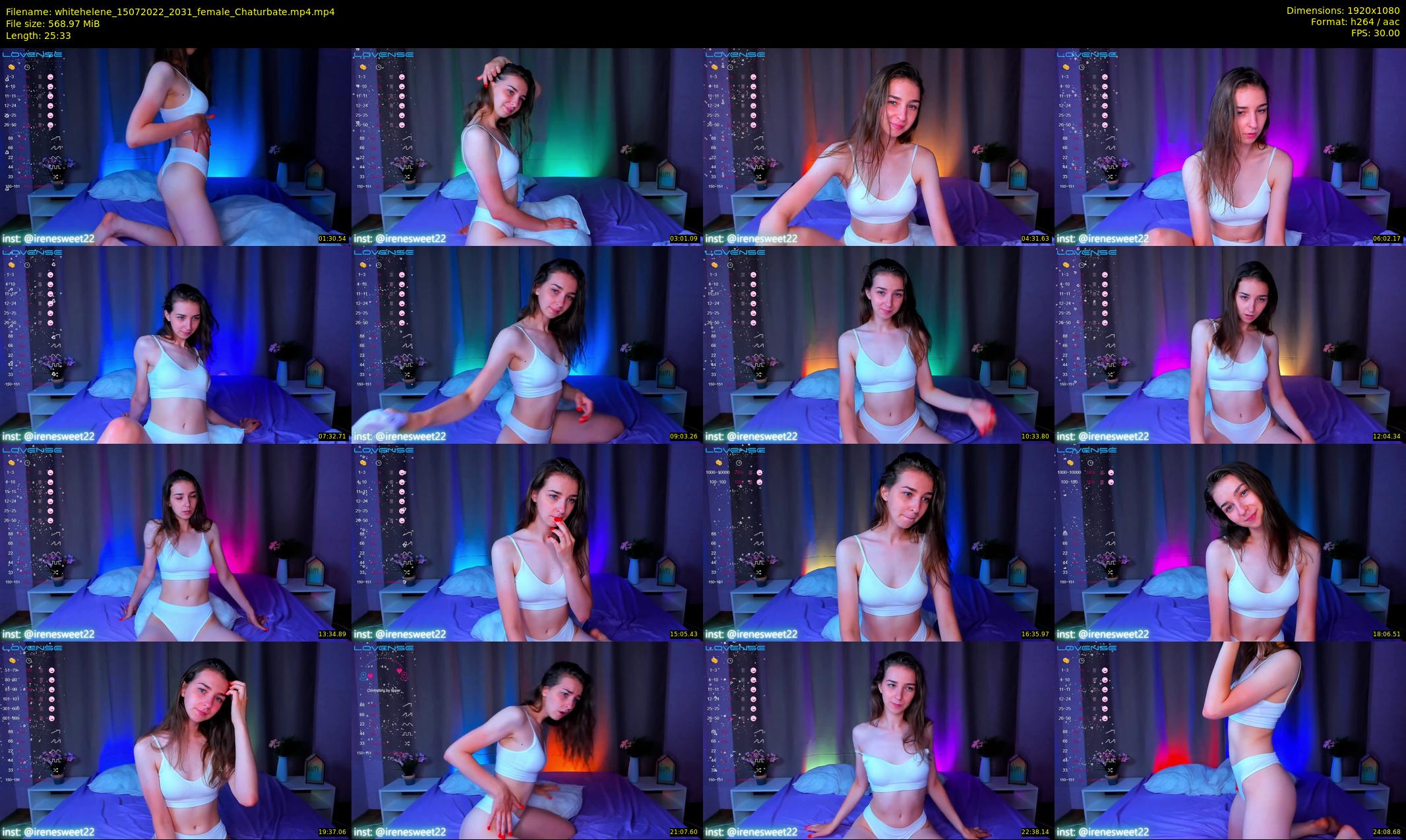 whitehelene — 26 minute Chaturbate female cam show recording, 1080p, Jul 15, 2022