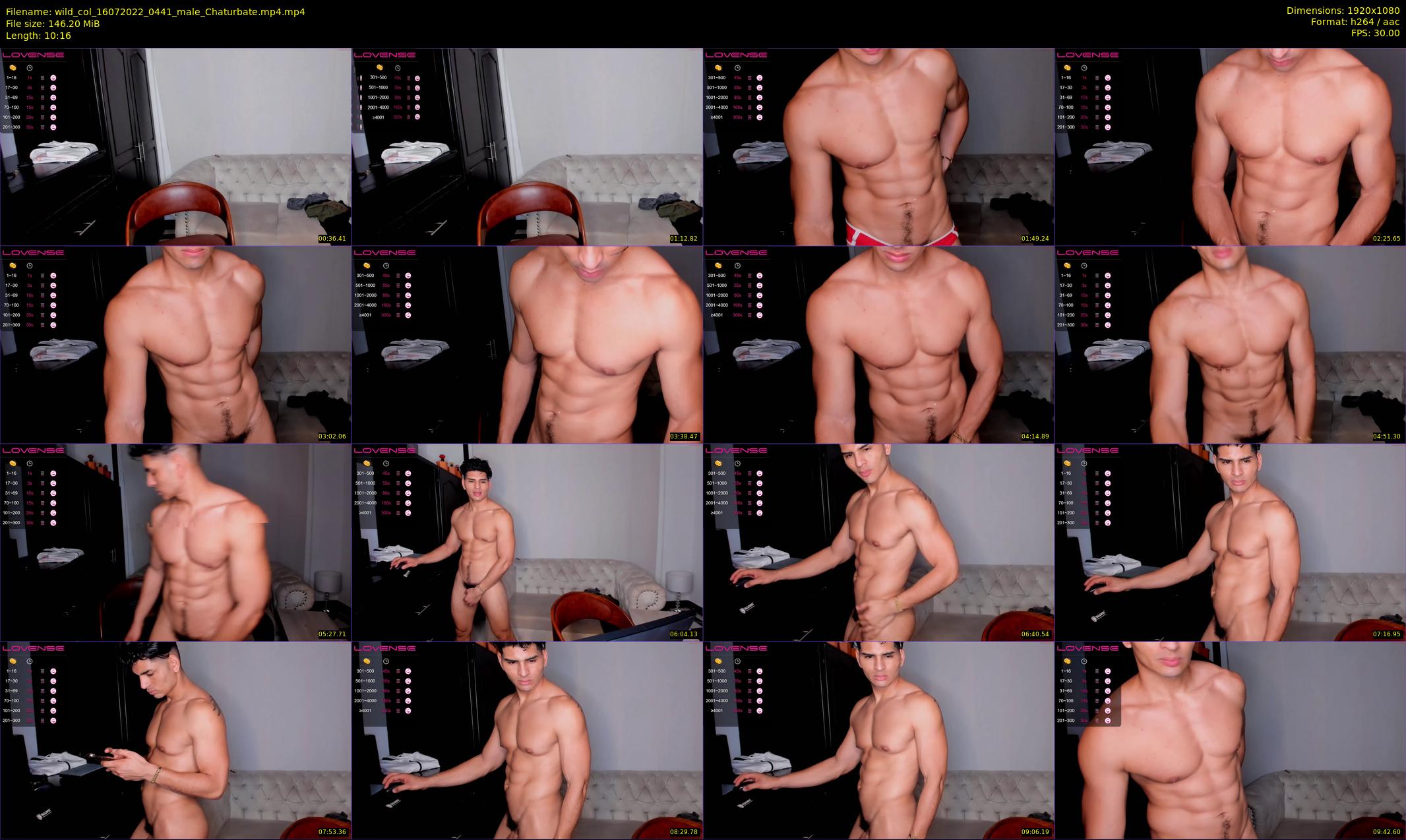 wild_col — 11 minute Chaturbate male cam show recording, 1080p, Jul 16, 2022
