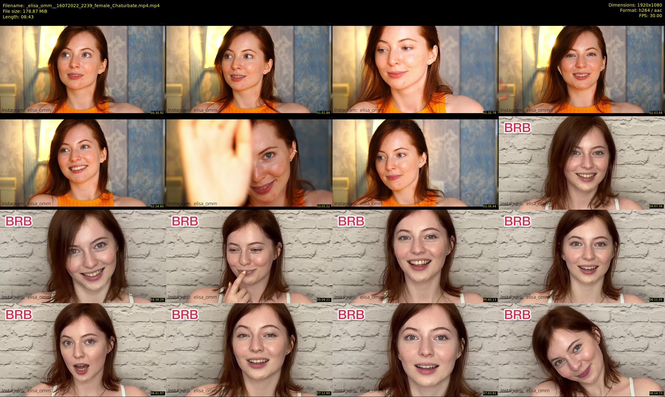 _elisa_omm_ — 9 minute Chaturbate female cam show recording, 1080p, Jul 16, 2022