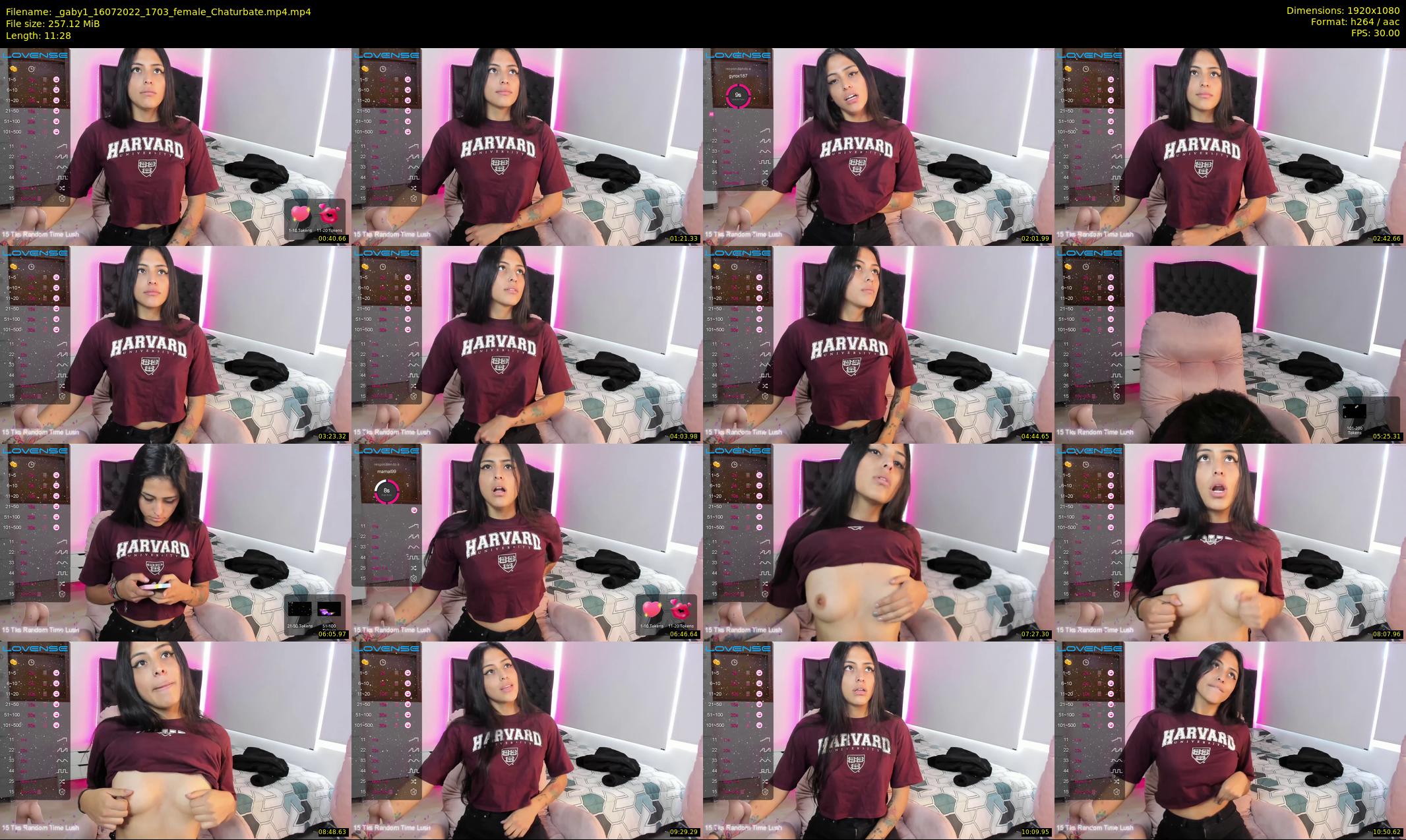 _gaby1 — 12 minute Chaturbate female cam show recording, 1080p, Jul 16, 2022