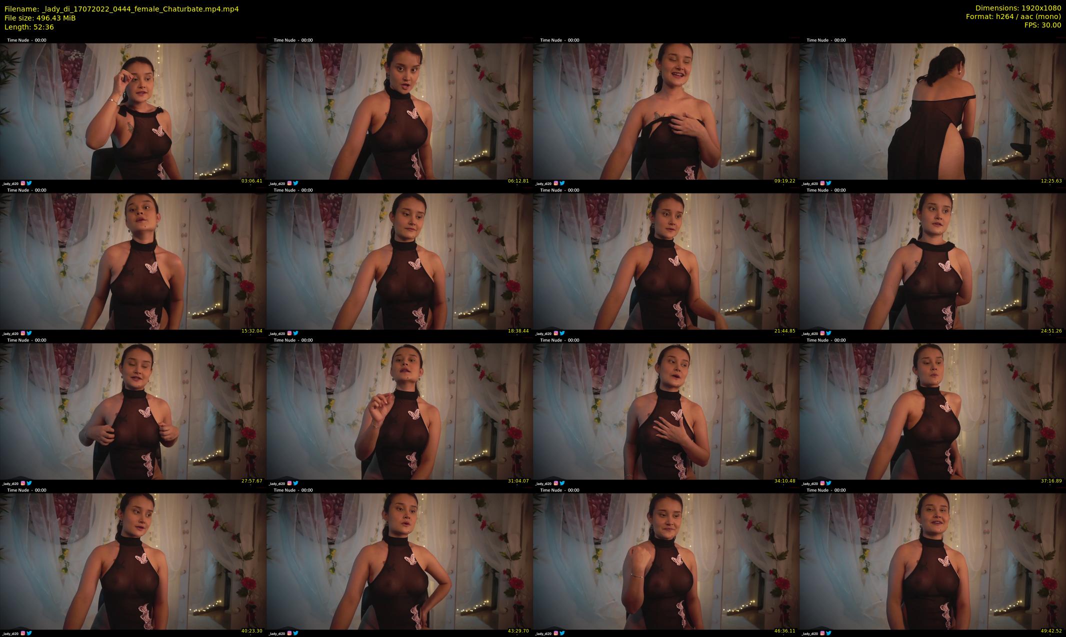 _lady_di — 53 minute Chaturbate female cam show recording, 1080p, Jul 17, 2022