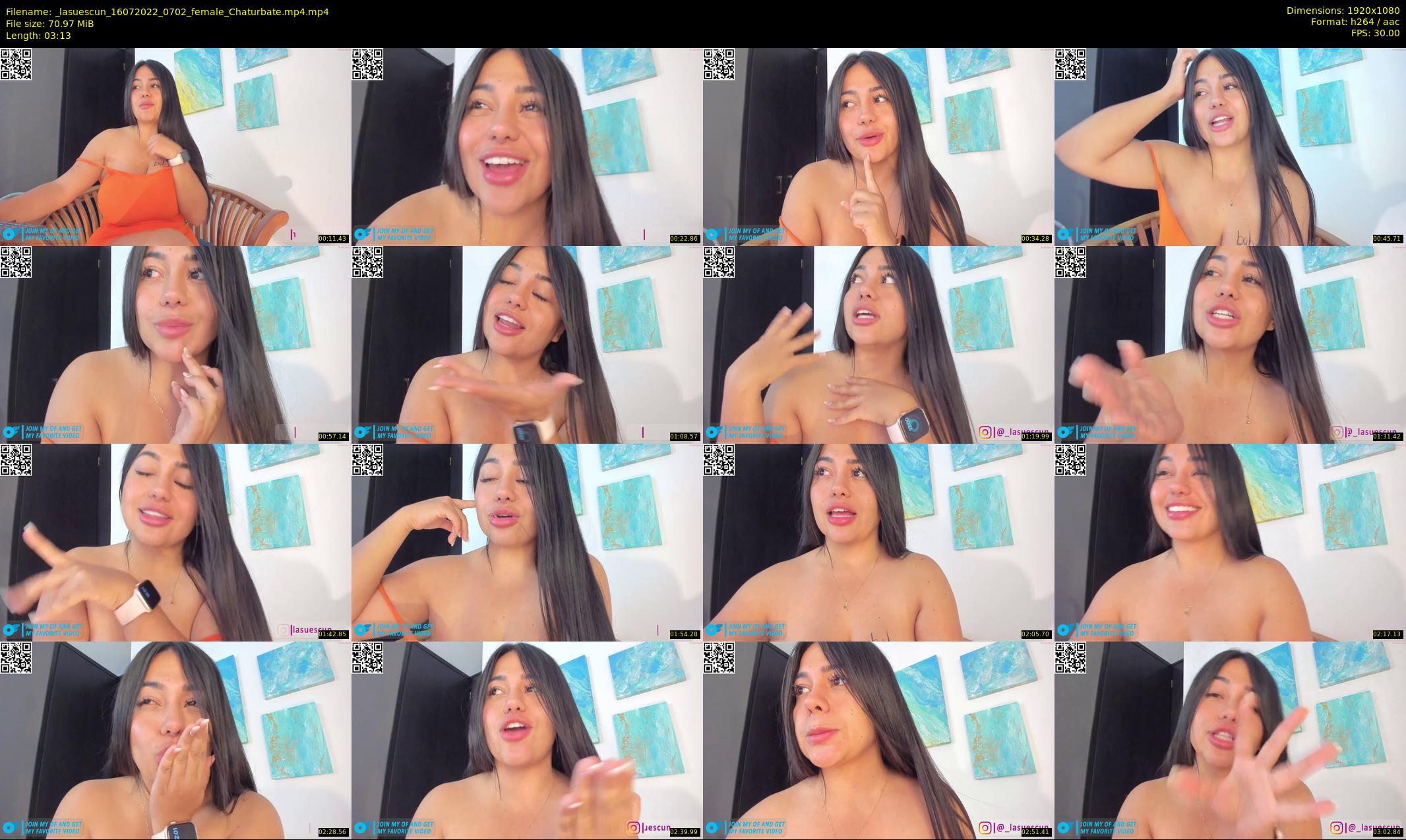 _lasuescun — 4 minute Chaturbate female cam show recording, 1080p, Jul 16, 2022