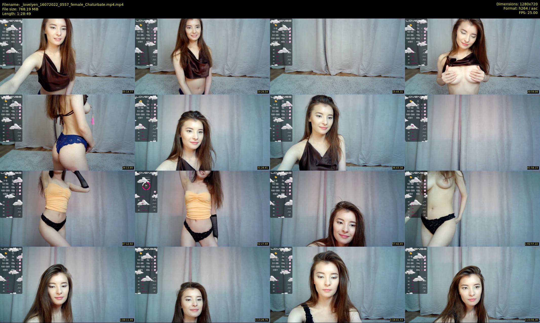 _lovelyen — 89 minute Chaturbate female cam show recording, 720p, Jul 16, 2022