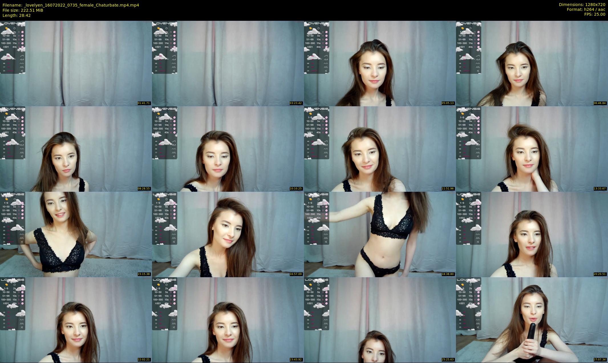 _lovelyen — 29 minute Chaturbate female cam show recording, 720p, Jul 16, 2022