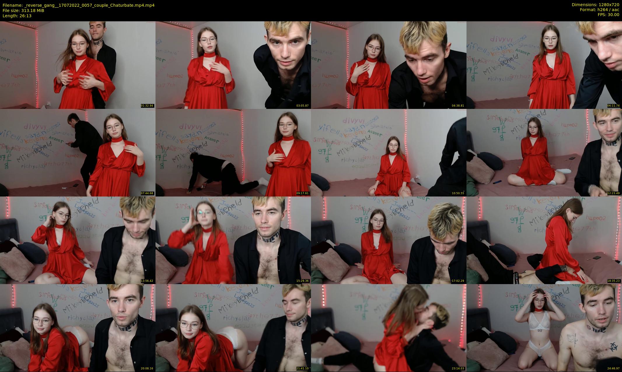 _reverse_gang_ — 27 minute Chaturbate couple cam show recording, 720p, Jul 17, 2022