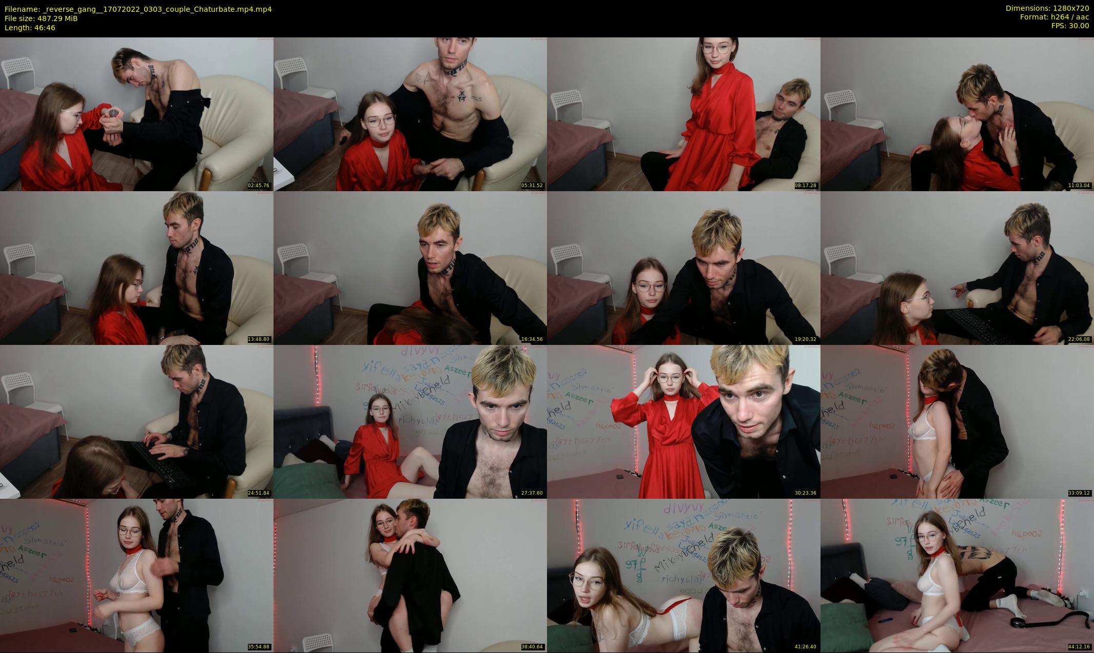 _reverse_gang_ — 47 minute Chaturbate couple cam show recording, 720p, Jul 17, 2022