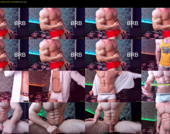 adam_muscle_ — 62 minute Chaturbate male cam show recording, 1080p, Jul 17, 2022