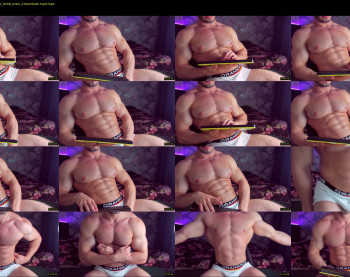 adam_muscle_ — 18 minute Chaturbate male cam show recording, 1080p, Jul 17, 2022