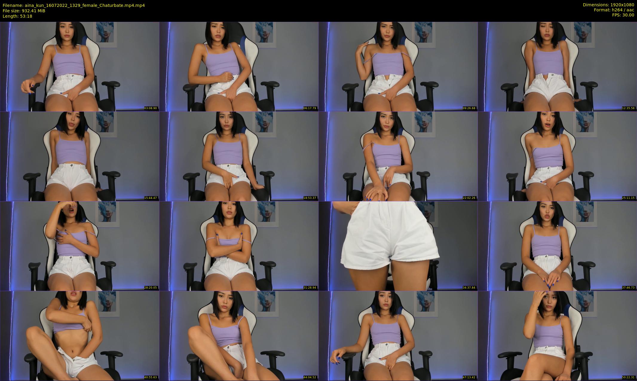 aina_kun — 54 minute Chaturbate female cam show recording, 1080p, Jul 16, 2022