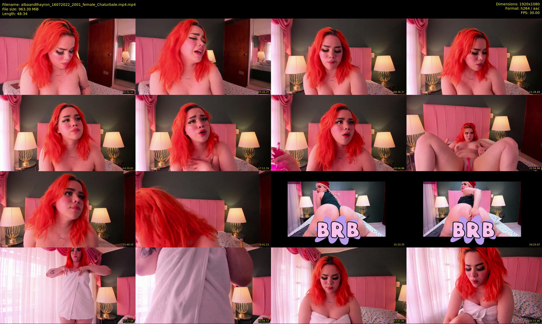 albaandthayron — 49 minute Chaturbate couple cam show recording, 1080p, Jul 16, 2022