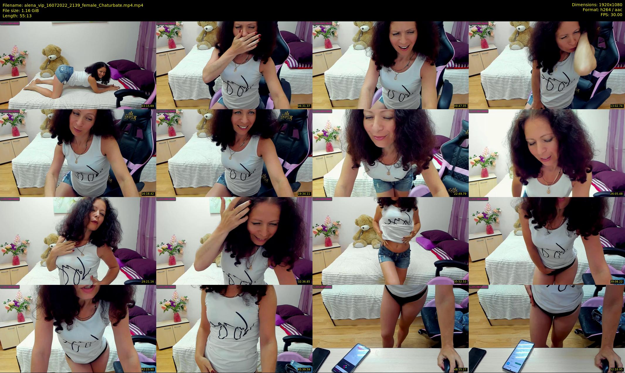 alena_vip — 56 minute Chaturbate female cam show recording, 1080p, Jul 16, 2022