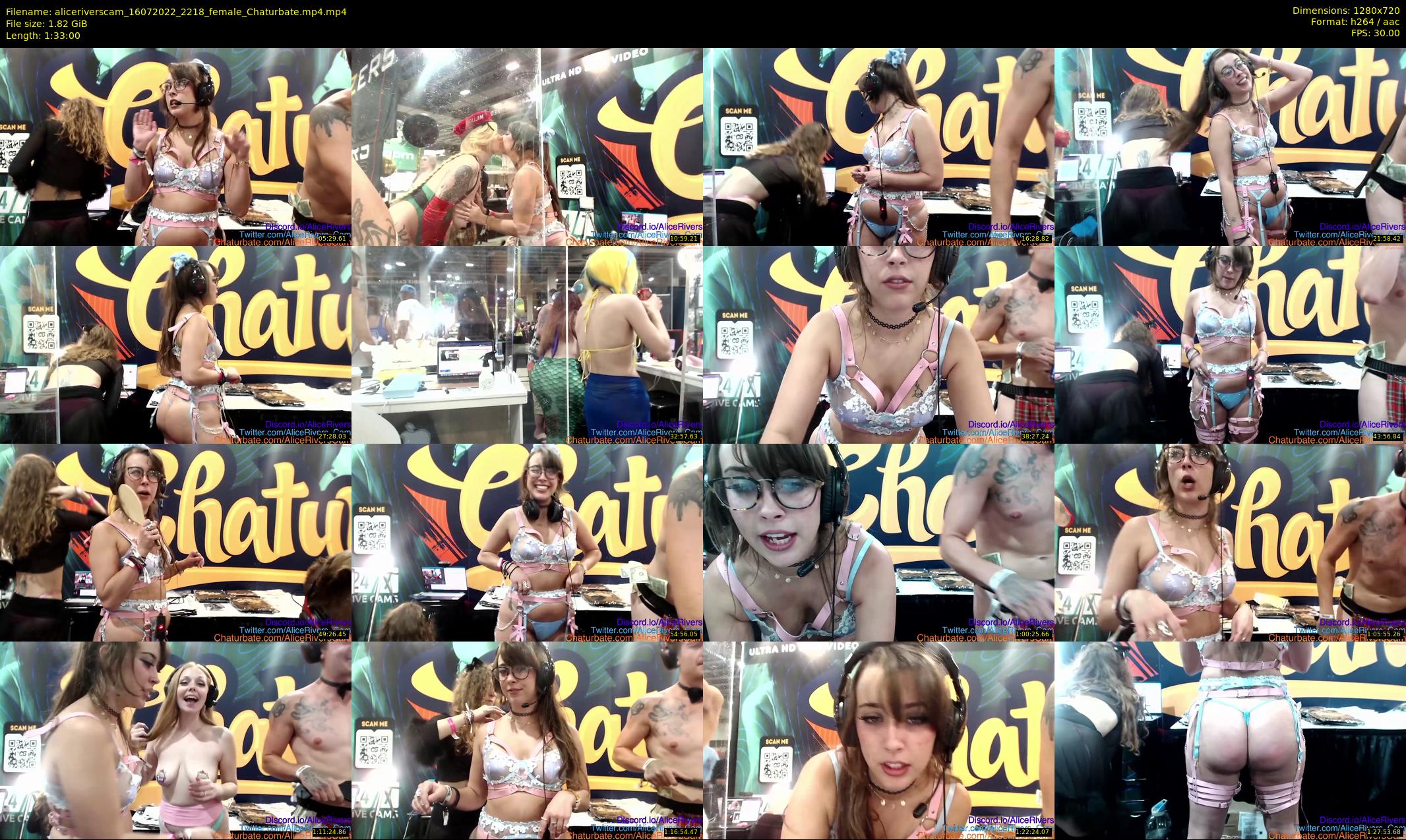aliceriverscam — 93 minute Chaturbate female cam show recording, 720p, Jul 16, 2022