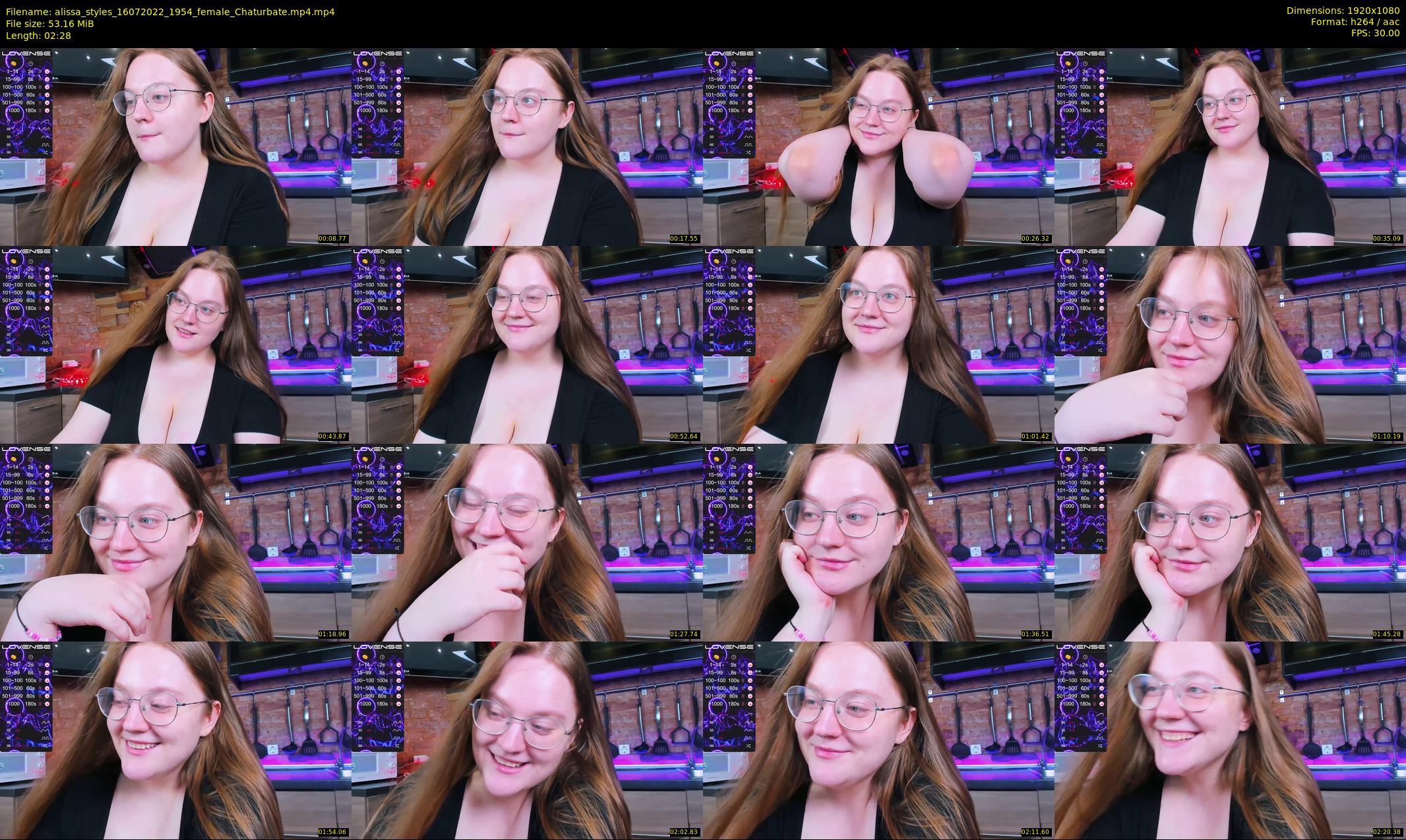 alissa_styles — 3 minute Chaturbate female cam show recording, 1080p, Jul 16, 2022