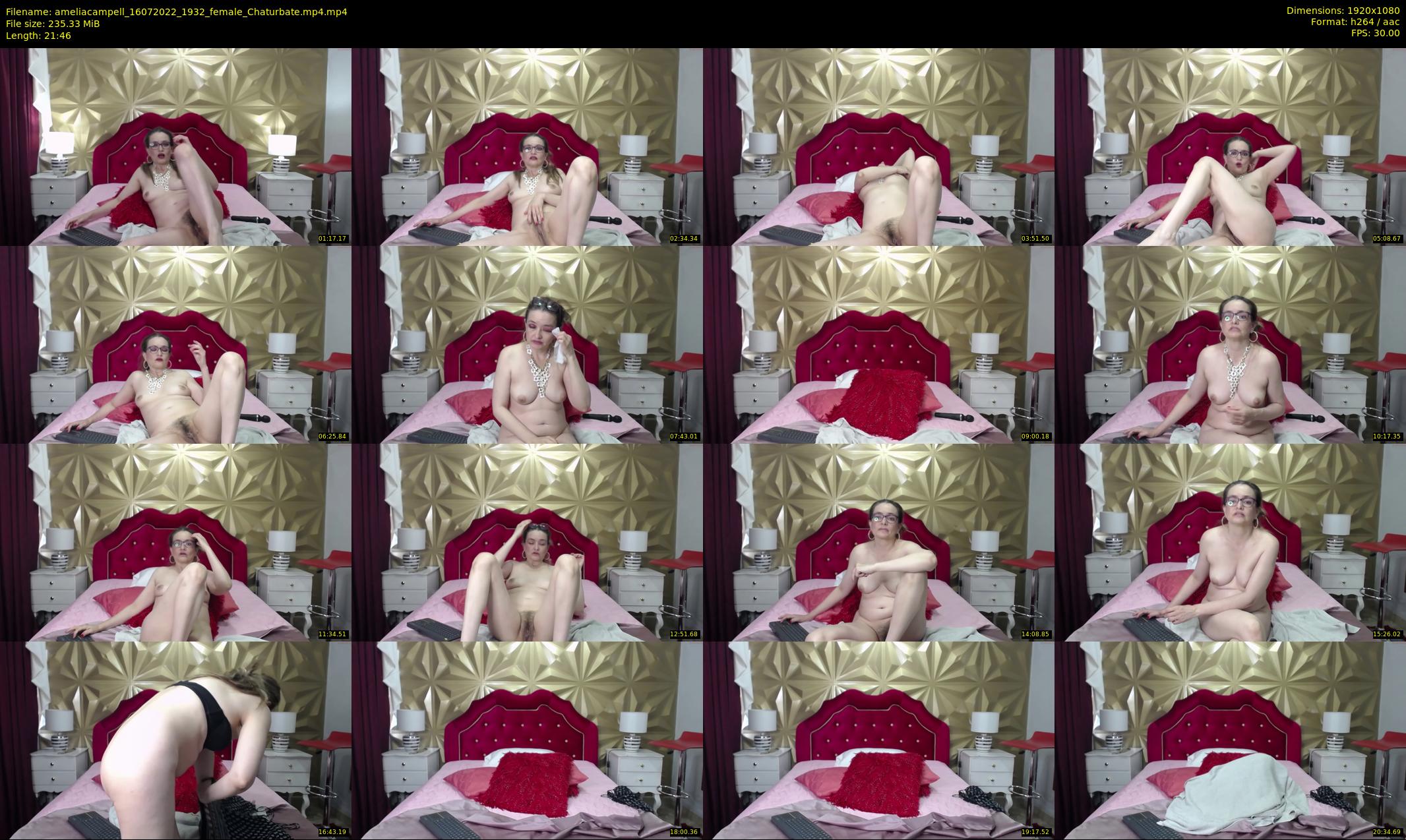 ameliacampell — 22 minute Chaturbate female cam show recording, 1080p, Jul 16, 2022