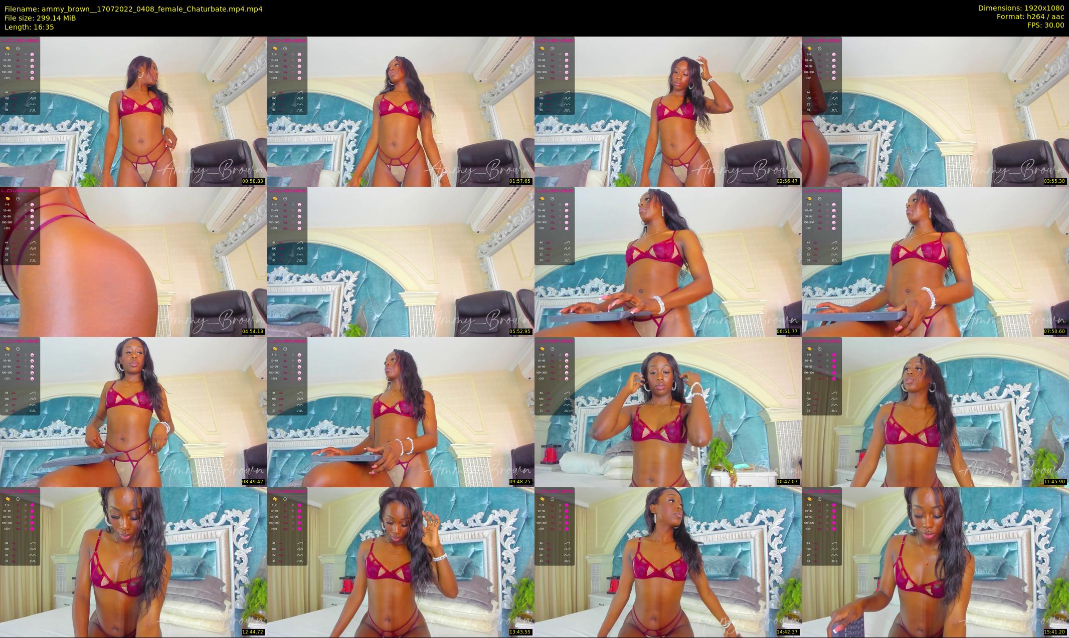ammy_brown_ — 17 minute Chaturbate female cam show recording, 1080p, Jul 17, 2022