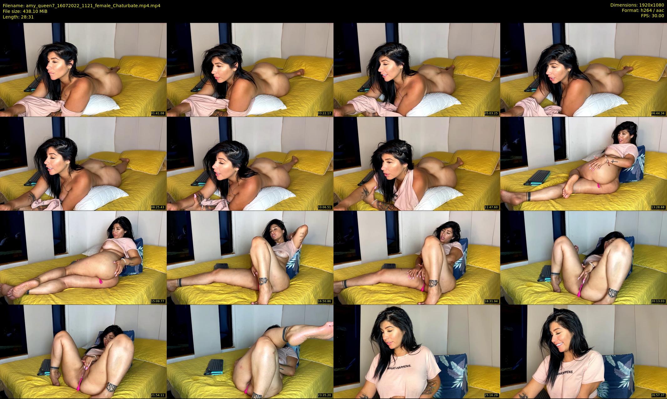 amy_queen7 — 29 minute Chaturbate female cam show recording, 1080p, Jul 16, 2022