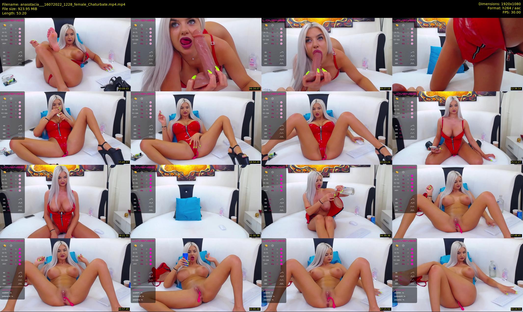 anasstacia__ — 54 minute Chaturbate female cam show recording, 1080p, Jul 16, 2022