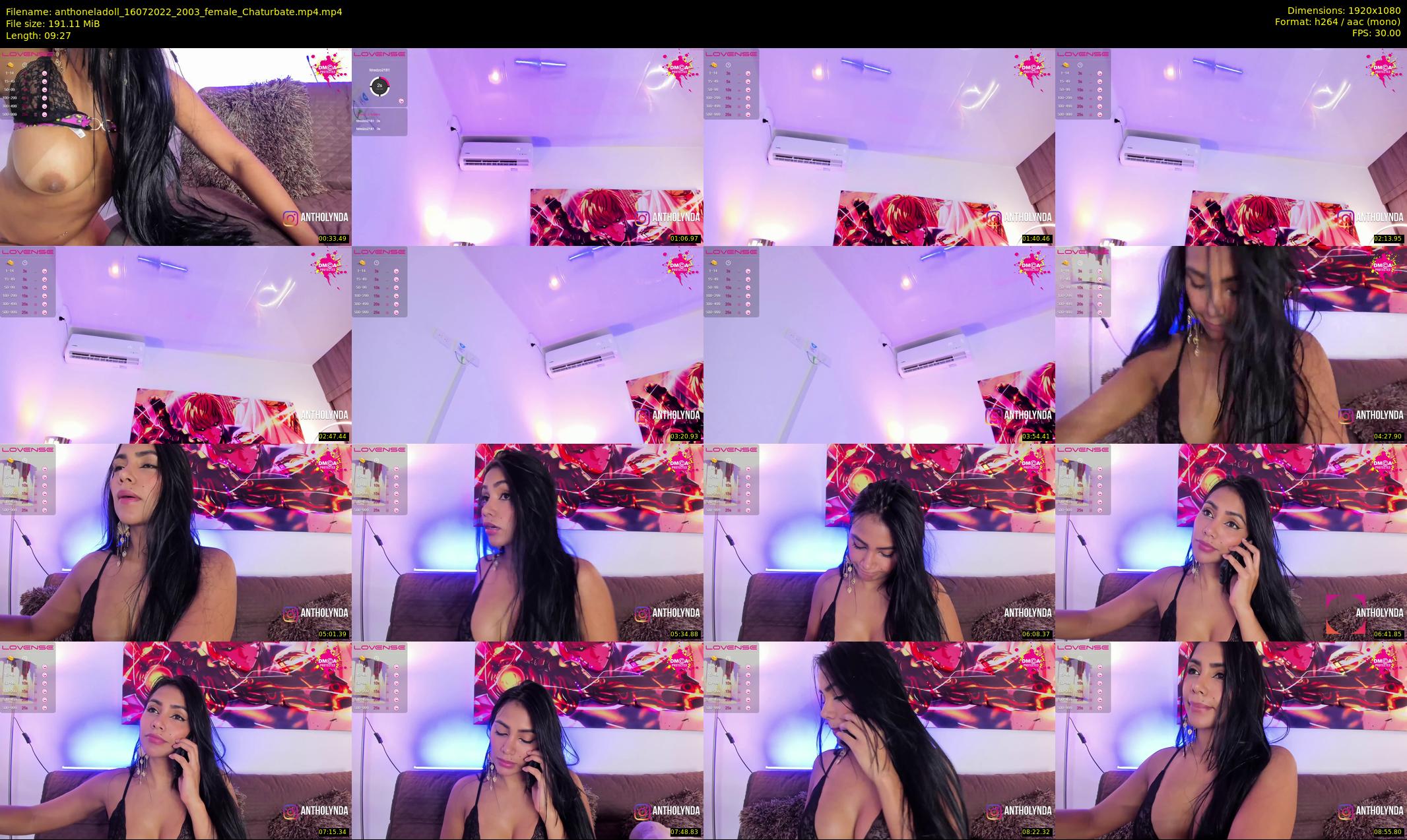 anthoneladoll — 10 minute Chaturbate female cam show recording, 1080p, Jul 16, 2022