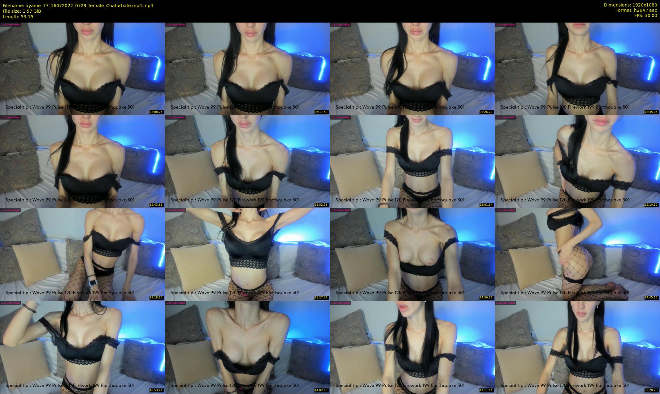 ayame_77 — 54 minute Chaturbate female cam show recording, 1080p, Jul 16, 2022