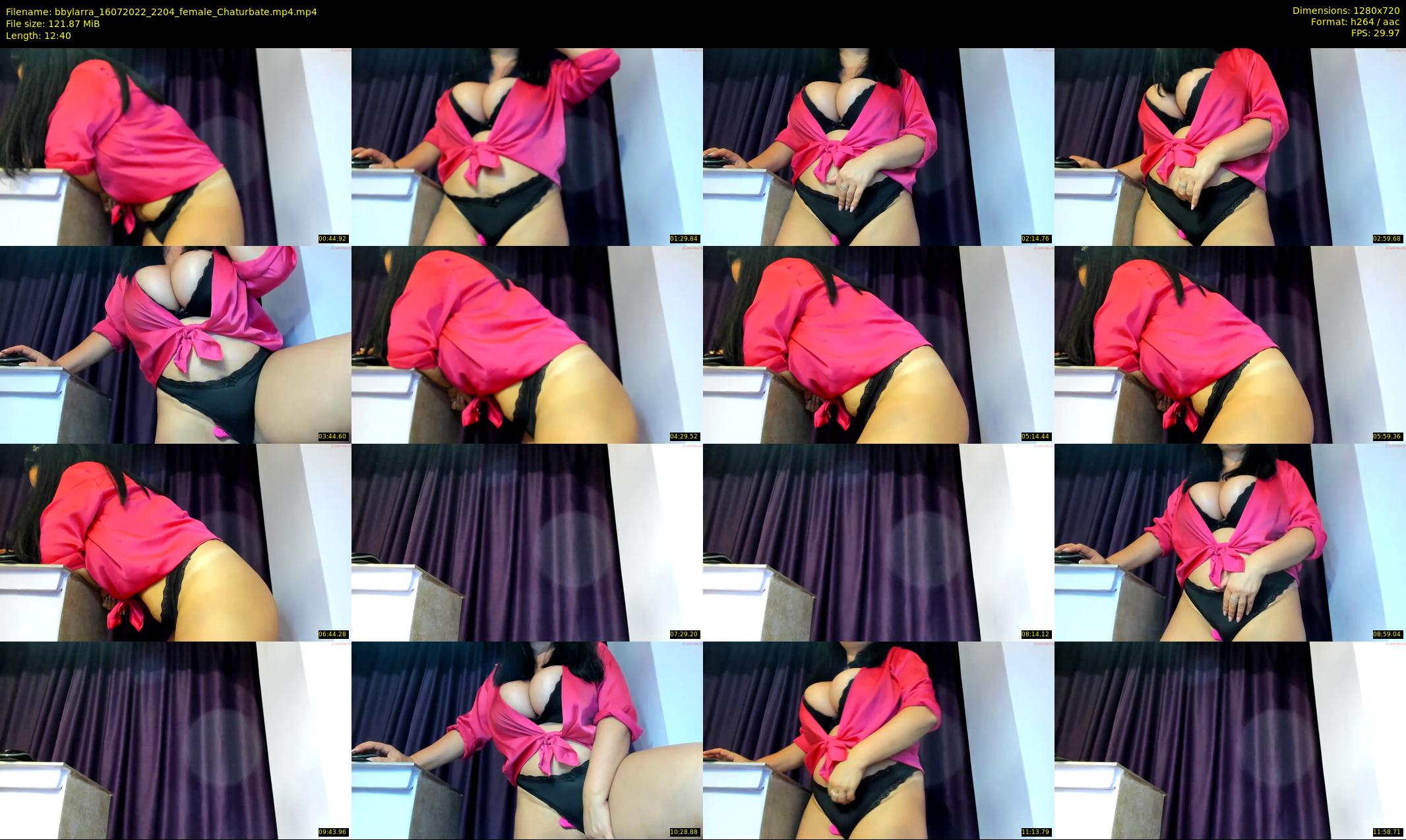 bbylarra — 13 minute Chaturbate couple cam show recording, 720p, Jul 16, 2022