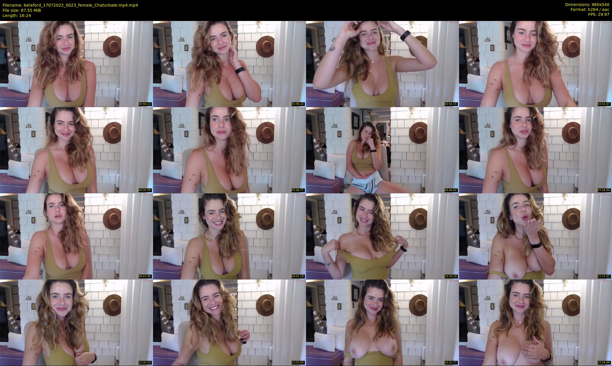 belaford — 17 minute Chaturbate female cam show recording, 480p, Jul 17, 2022