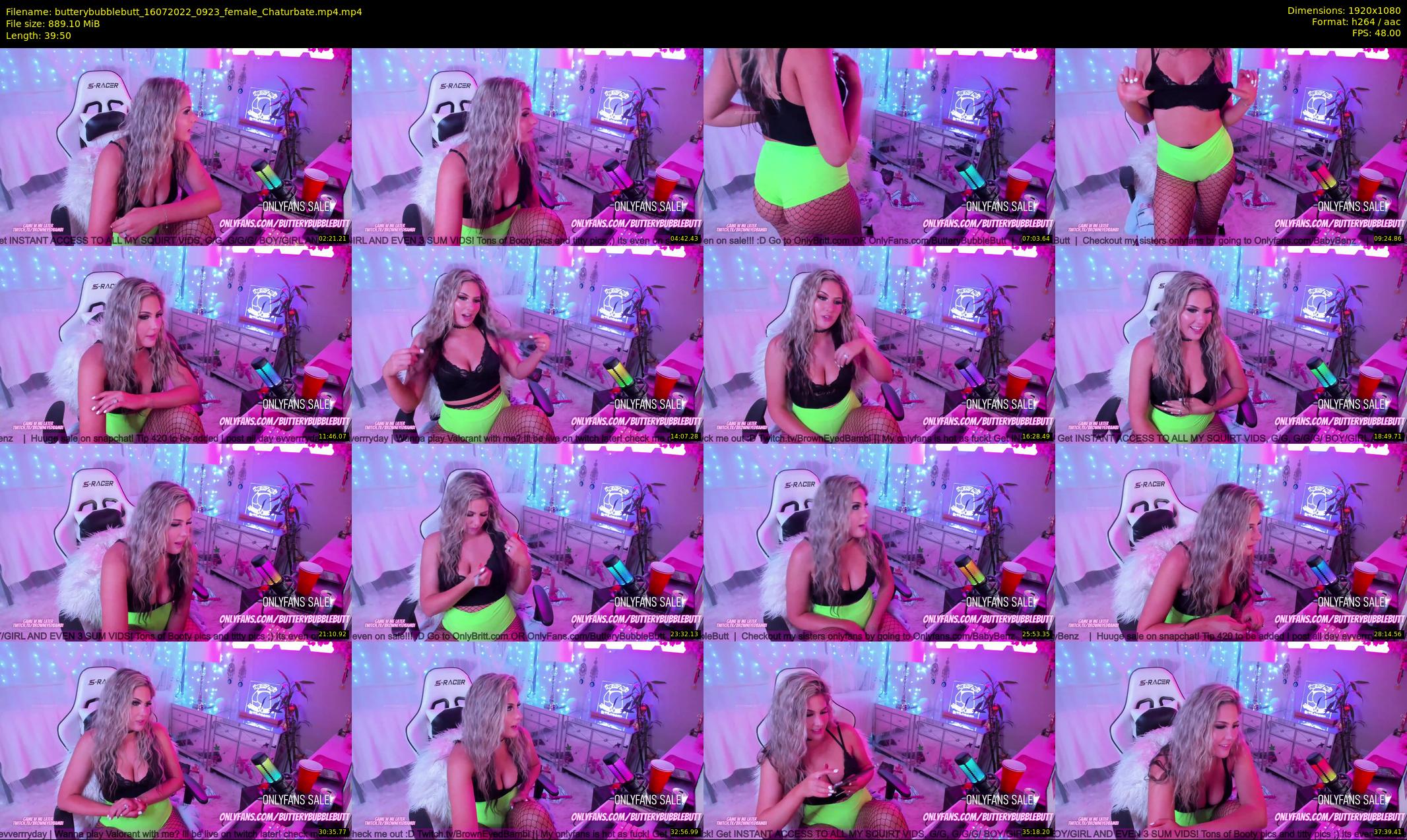 butterybubblebutt — 40 minute Chaturbate couple cam show recording, 1080p, Jul 16, 2022