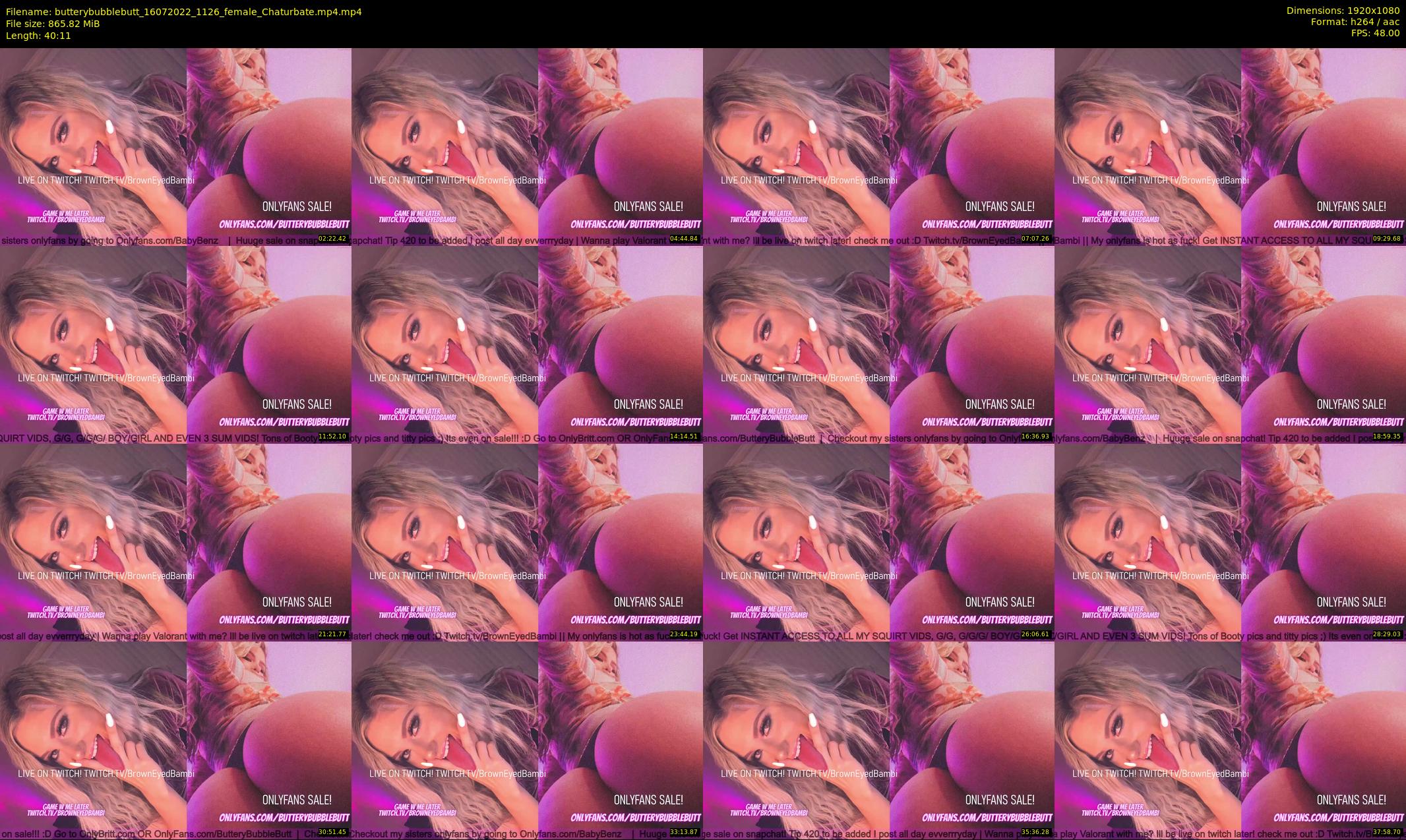 butterybubblebutt — 41 minute Chaturbate couple cam show recording, 1080p, Jul 16, 2022