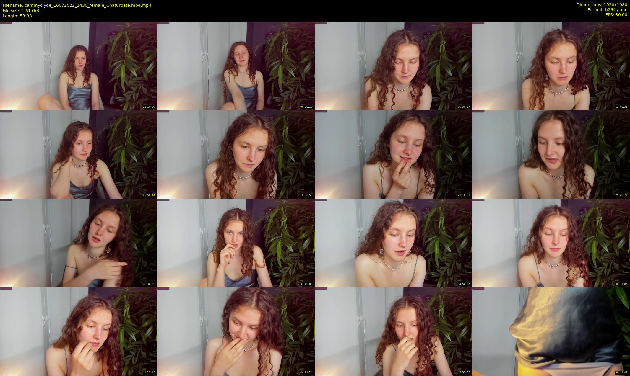 cammyclyde — 54 minute Chaturbate female cam show recording, 1080p, Jul 16, 2022