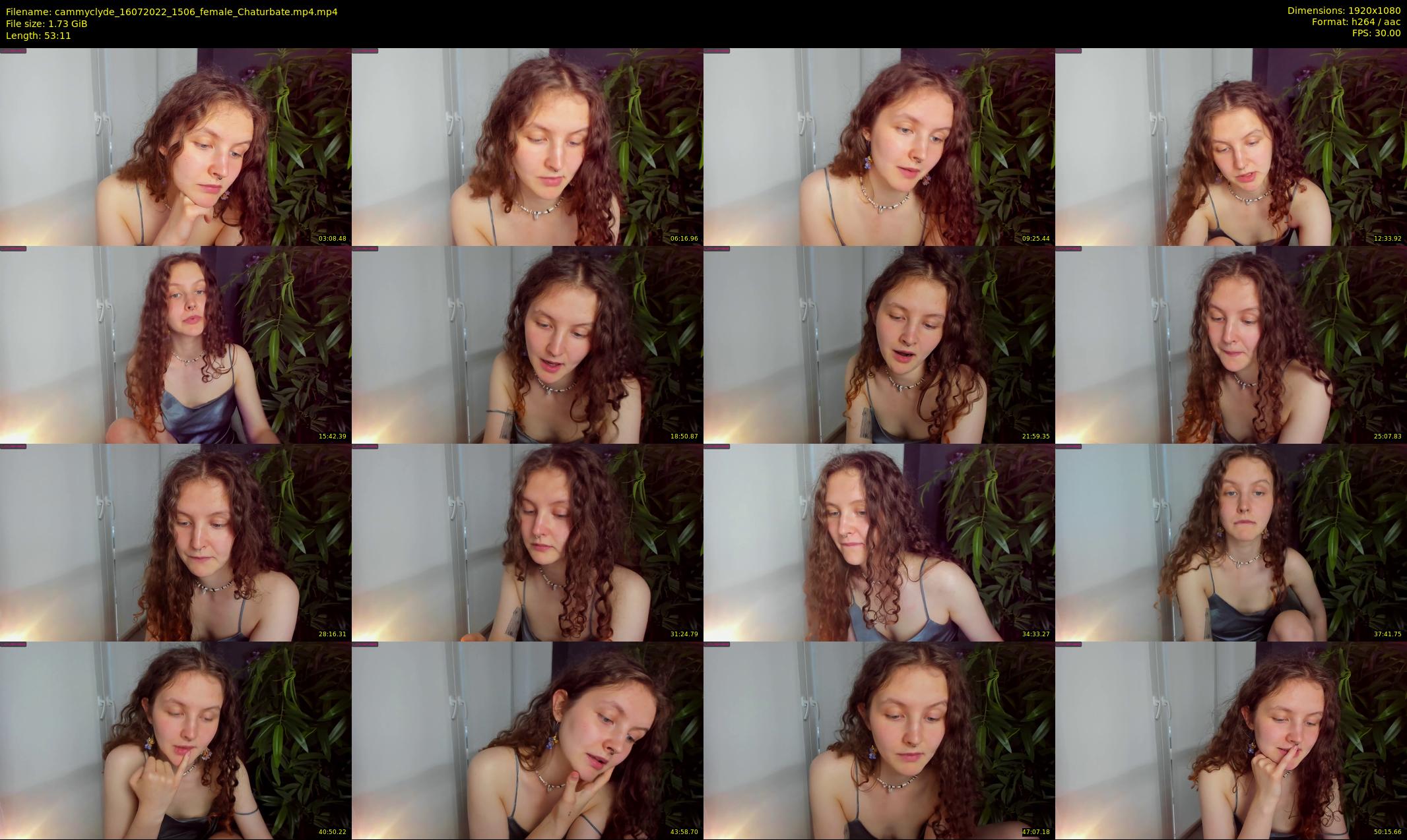 cammyclyde — 54 minute Chaturbate female cam show recording, 1080p, Jul 16, 2022