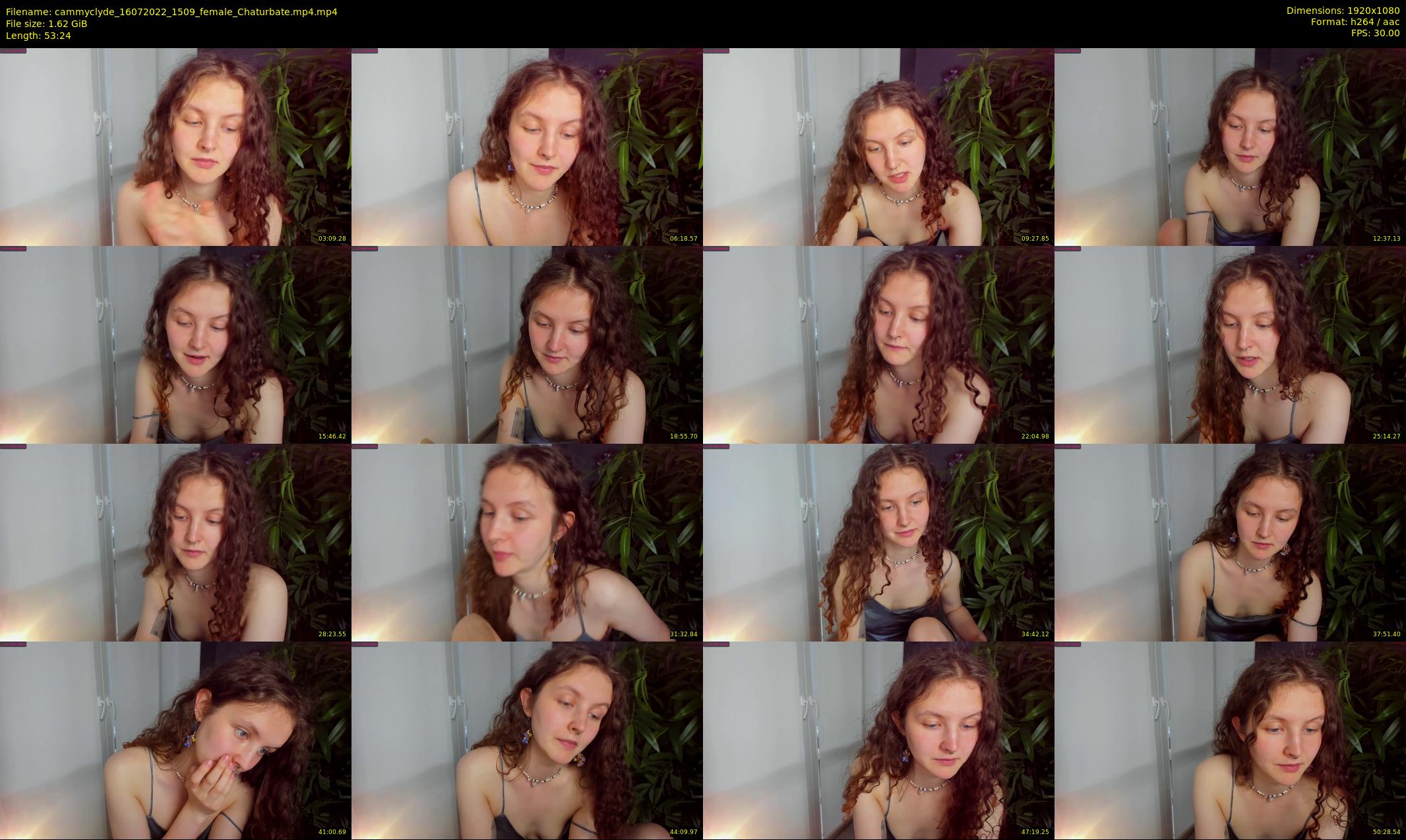 cammyclyde — 54 minute Chaturbate female cam show recording, 1080p, Jul 16, 2022