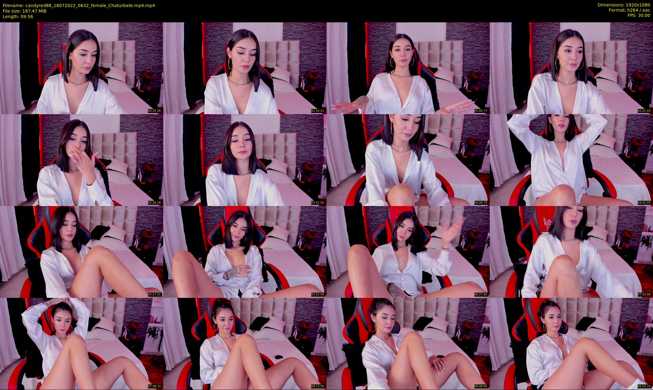 candyred88 — 10 minute Chaturbate female cam show recording, 1080p, Jul 16, 2022