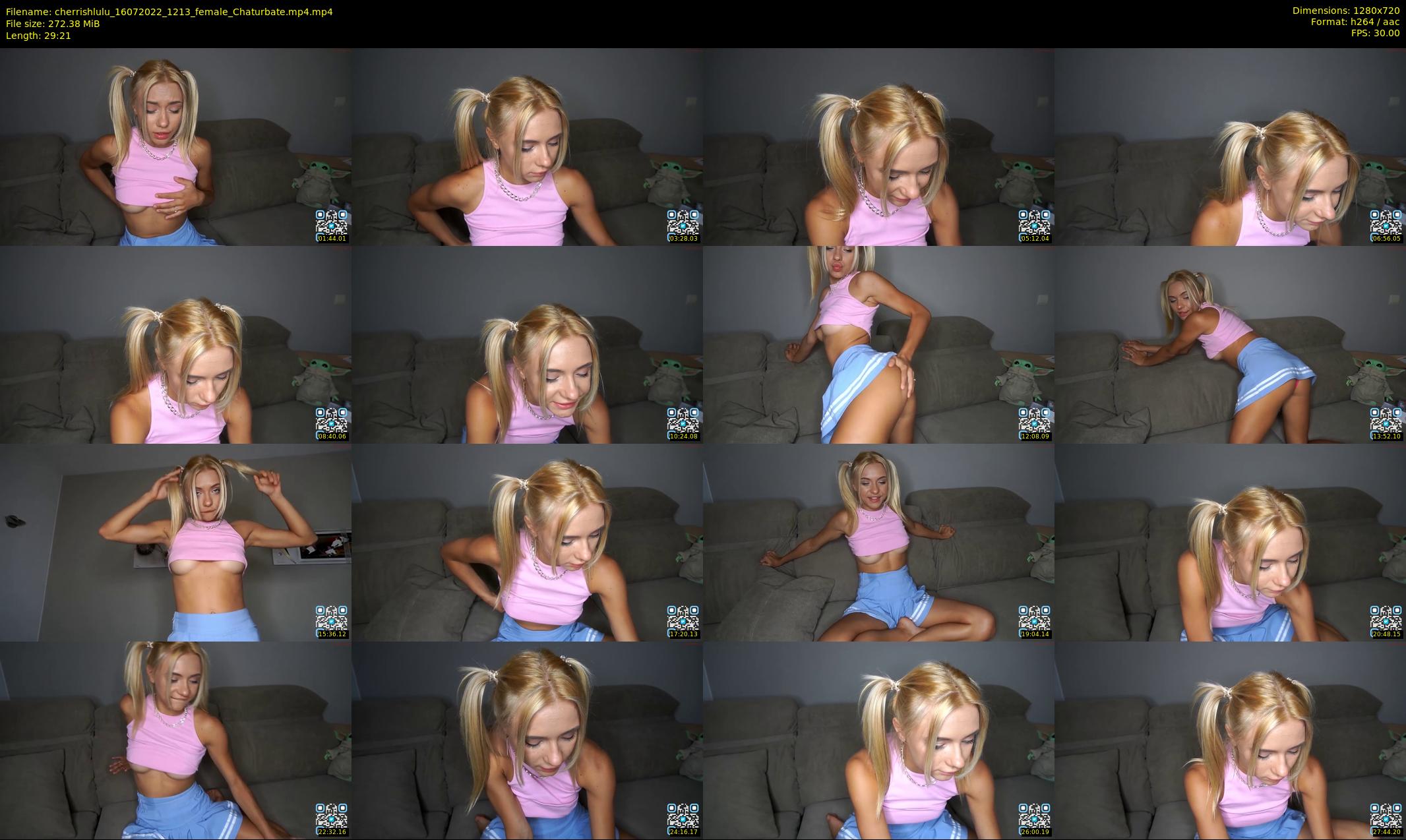cherrishlulu — 30 minute Chaturbate female cam show recording, 720p, Jul 16, 2022