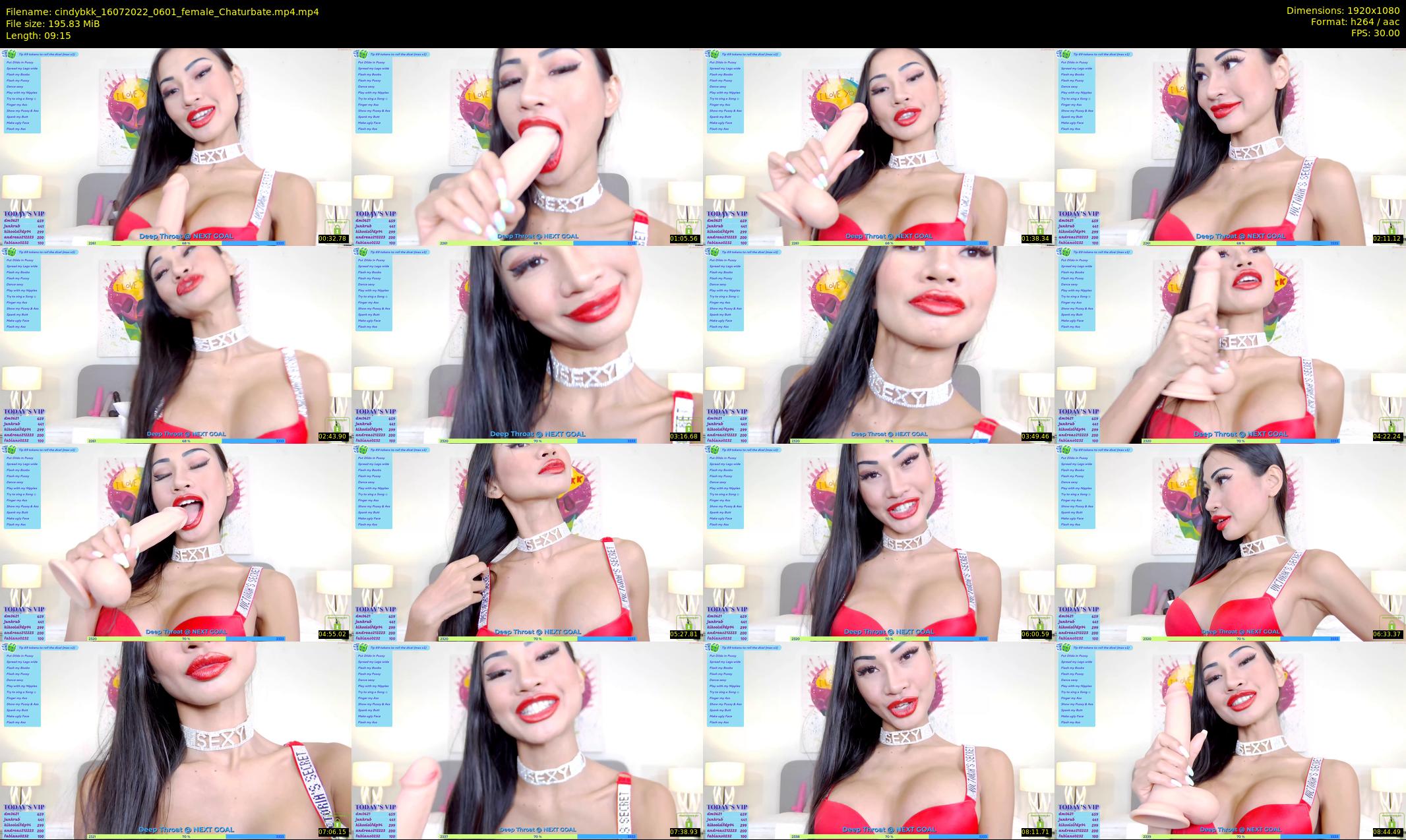 cindybkk — 10 minute Chaturbate female cam show recording, 1080p, Jul 16, 2022