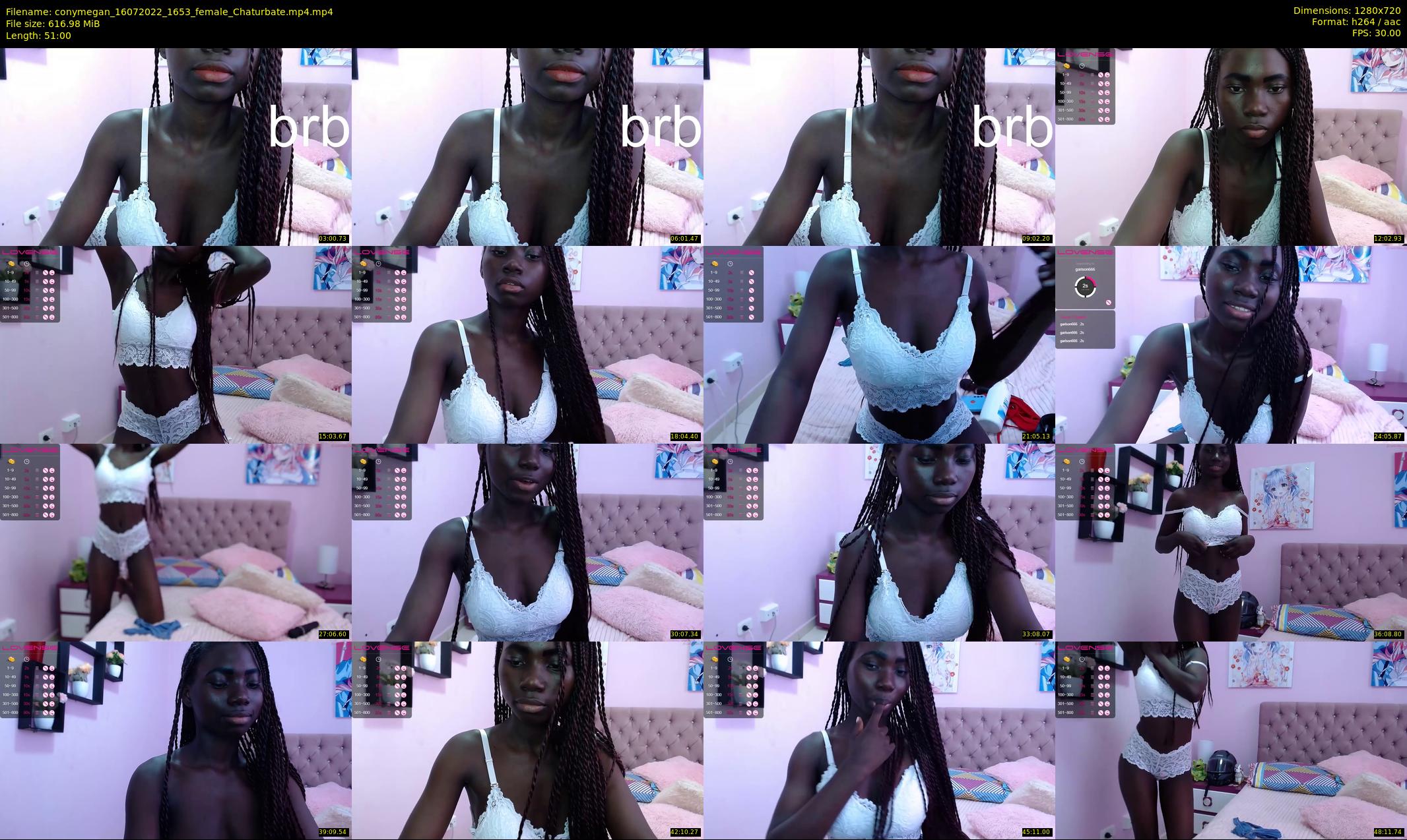 conymegan — 51 minute Chaturbate female cam show recording, 720p, Jul 16, 2022