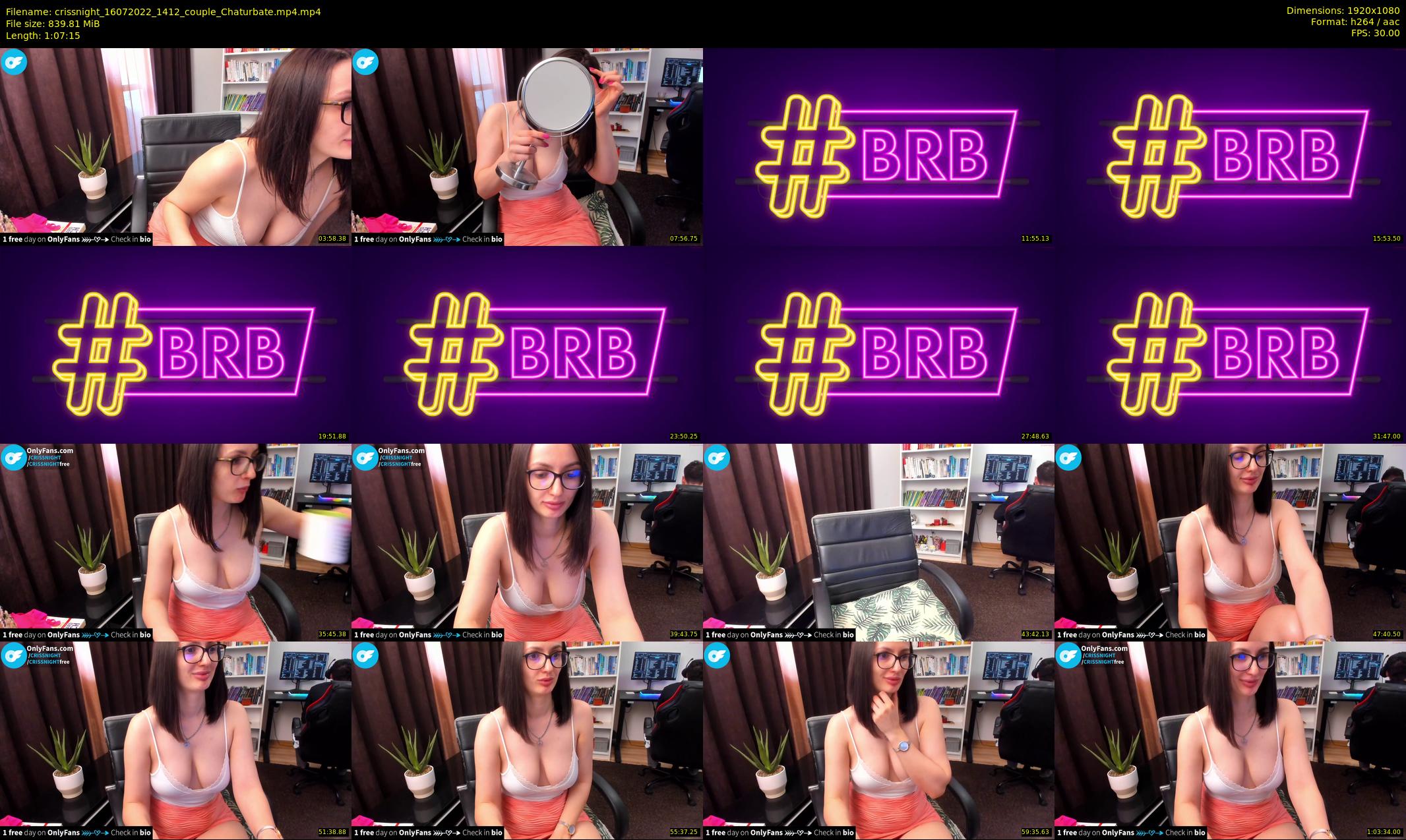 crissnight — 68 minute Chaturbate female cam show recording, 1080p, Jul 16, 2022