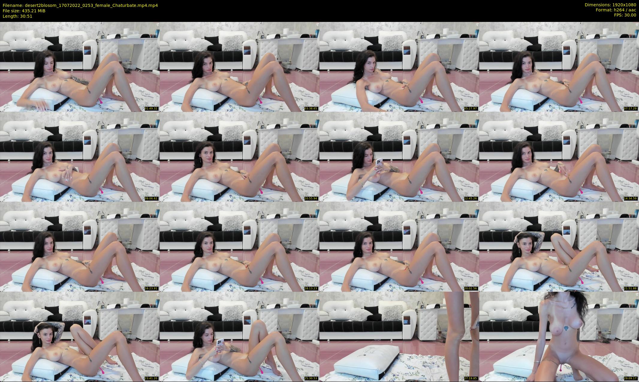 desert2blosom — 31 minute Chaturbate female cam show recording, 1080p, Jul 17, 2022