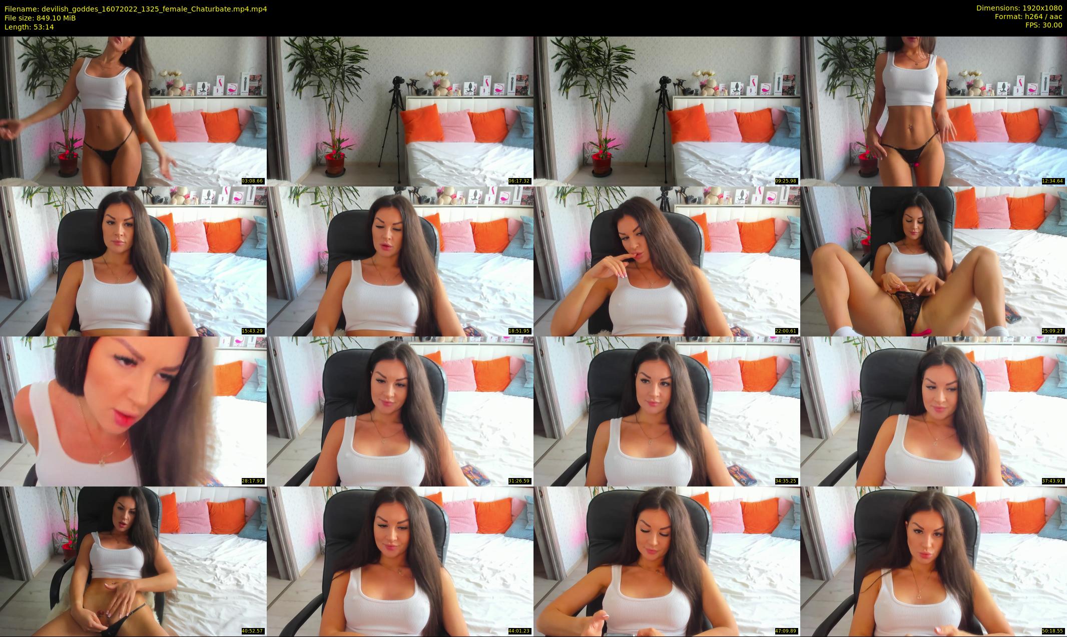 devilish_goddes — 54 minute Chaturbate female cam show recording, 1080p, Jul 16, 2022
