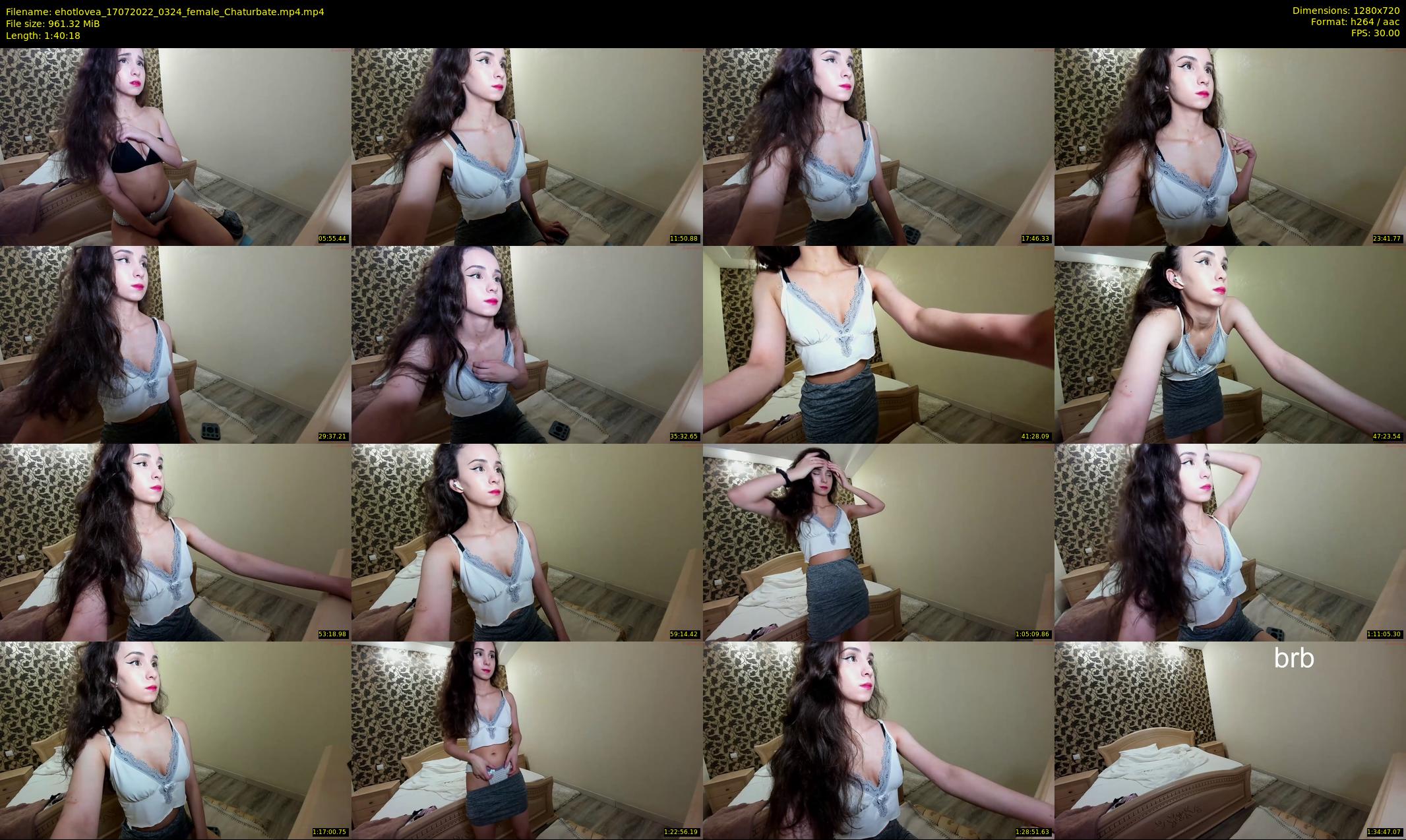 ehotlovea — 101 minute Chaturbate female cam show recording, 720p, Jul 17, 2022