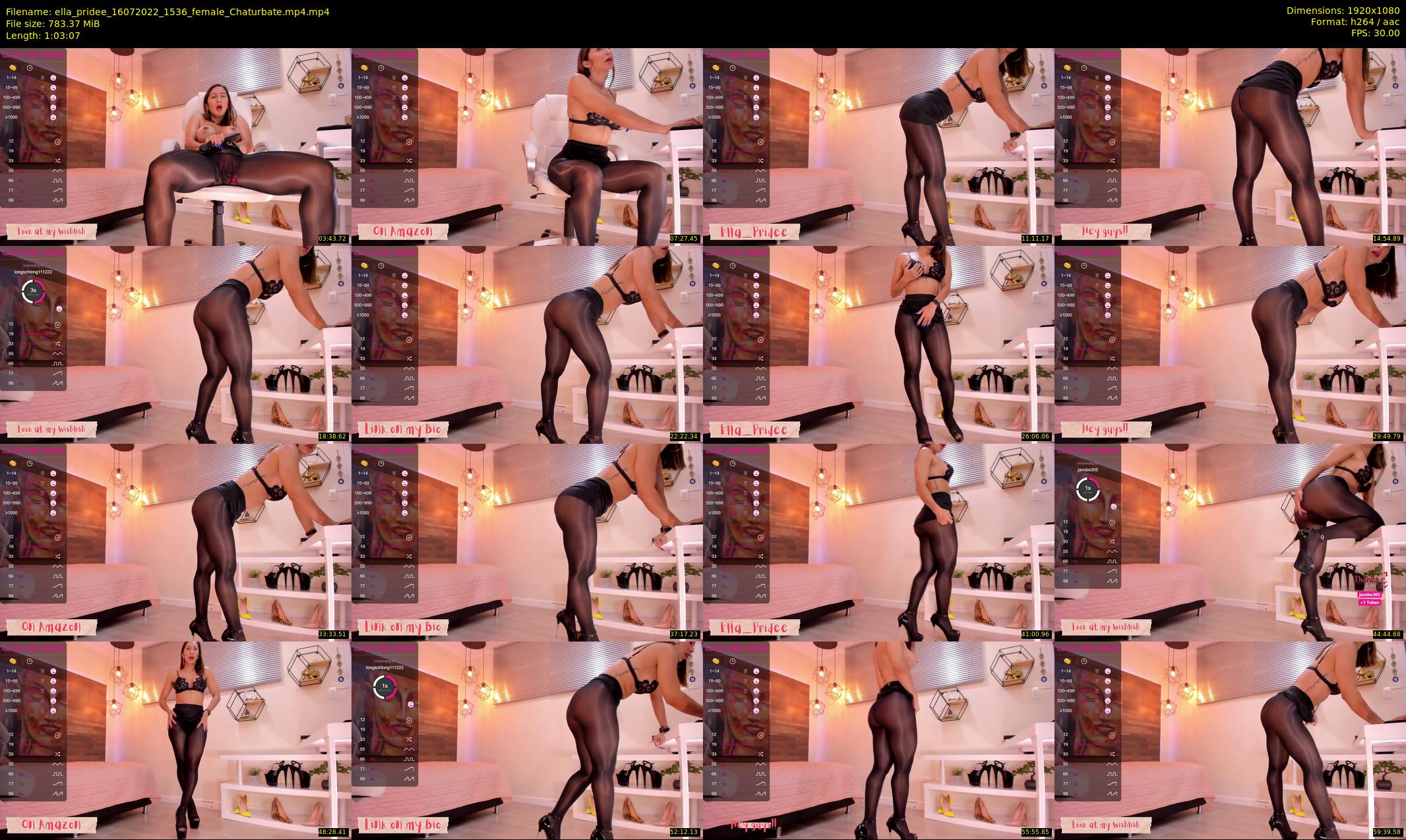 ella_pridee — 64 minute Chaturbate female cam show recording, 1080p, Jul 16, 2022