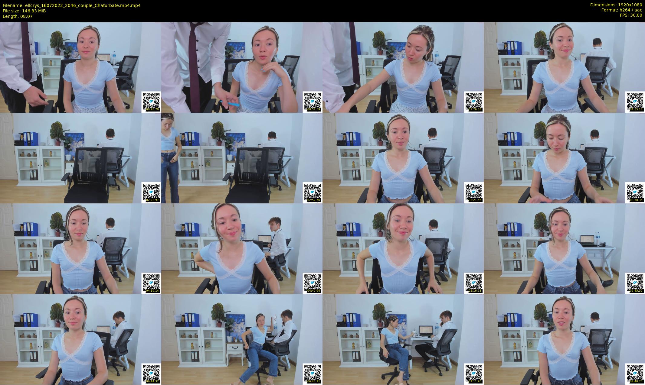 ellcrys — 9 minute Chaturbate couple cam show recording, 1080p, Jul 16, 2022