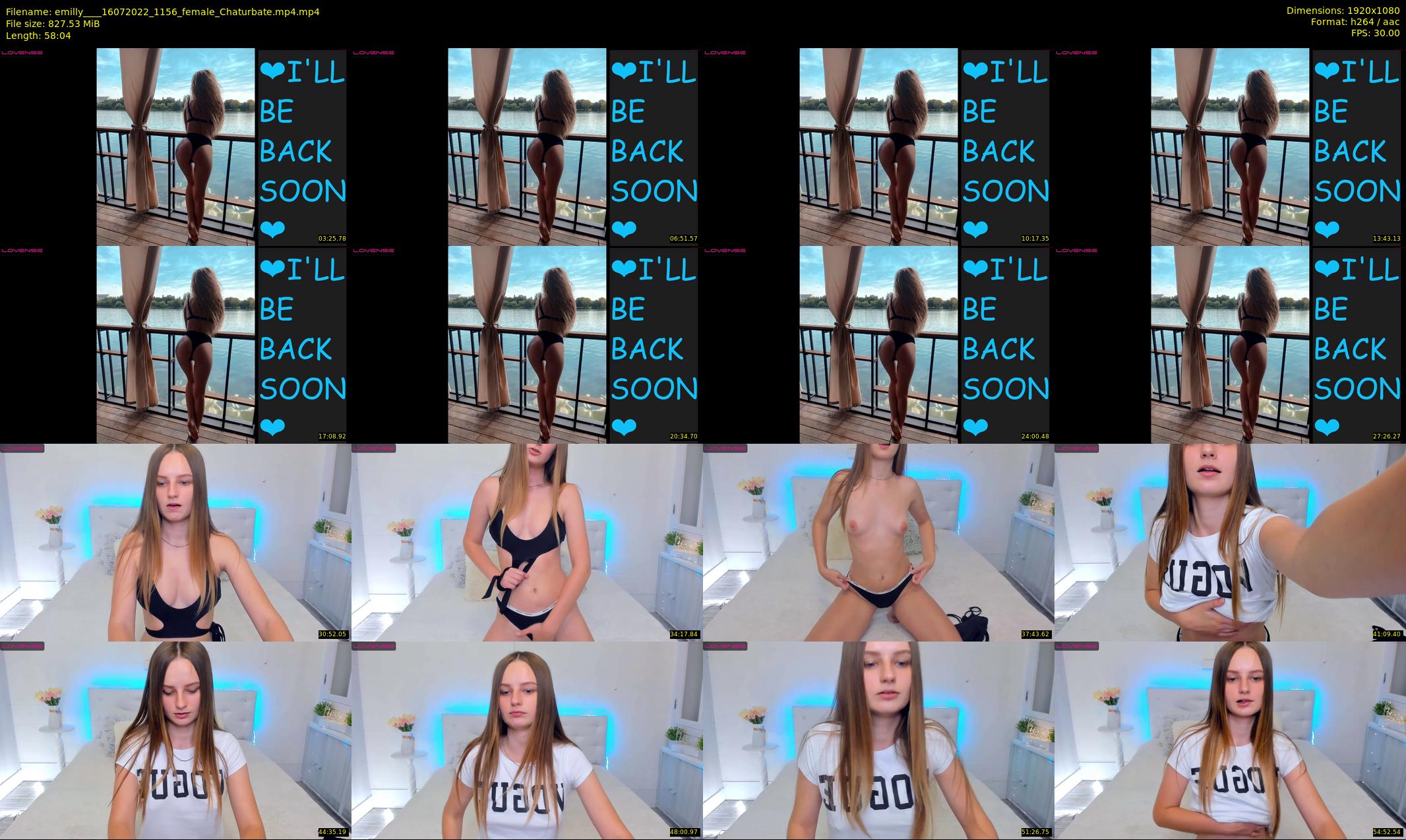 emilly___ — 59 minute Chaturbate female cam show recording, 1080p, Jul 16, 2022