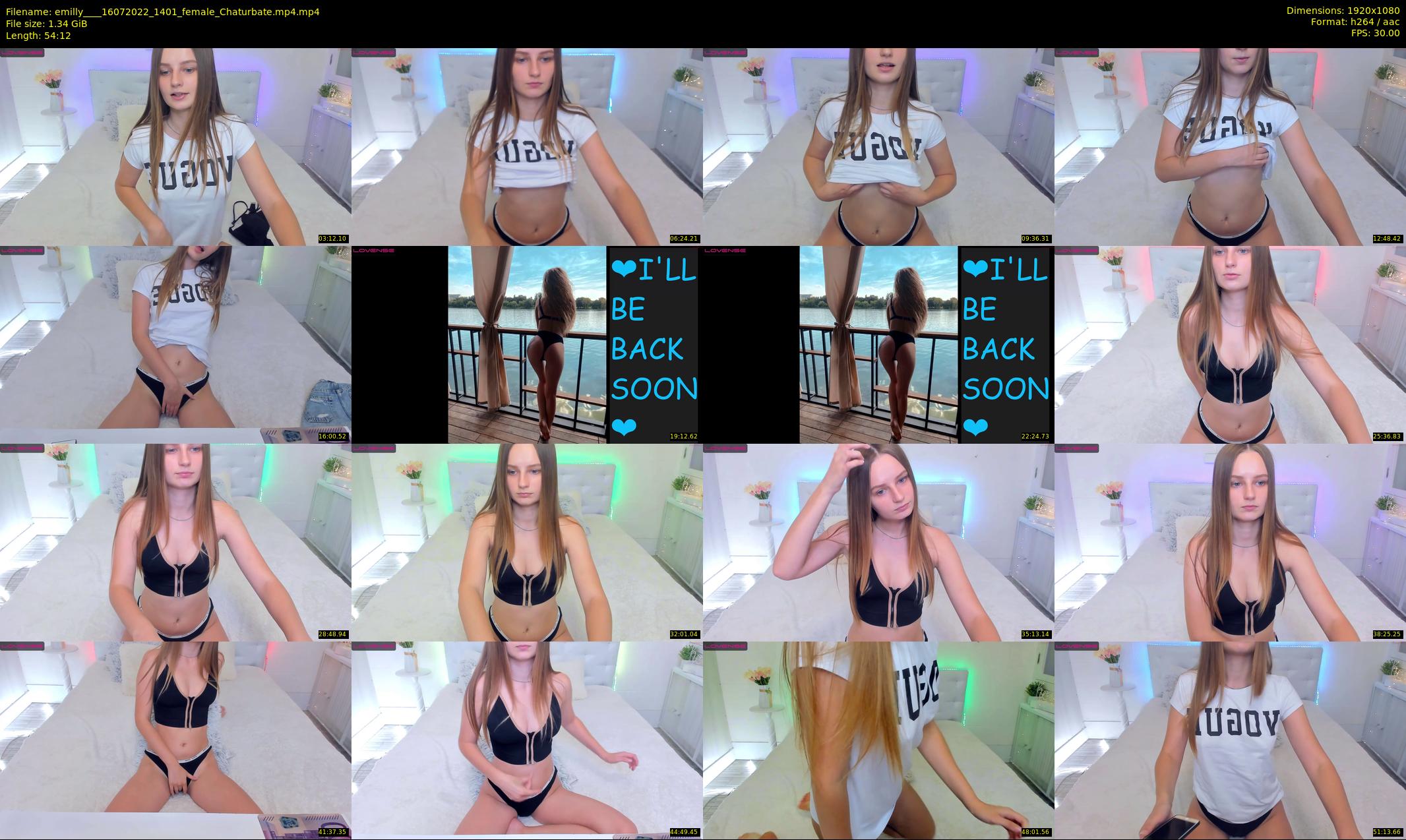 emilly___ — 55 minute Chaturbate female cam show recording, 1080p, Jul 16, 2022
