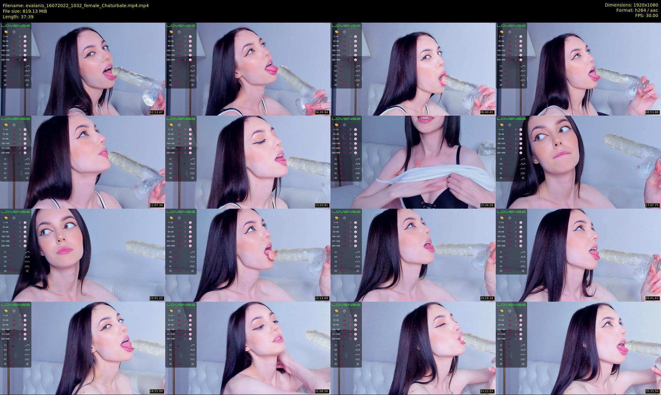 evalanis — 38 minute Chaturbate couple cam show recording, 1080p, Jul 16, 2022
