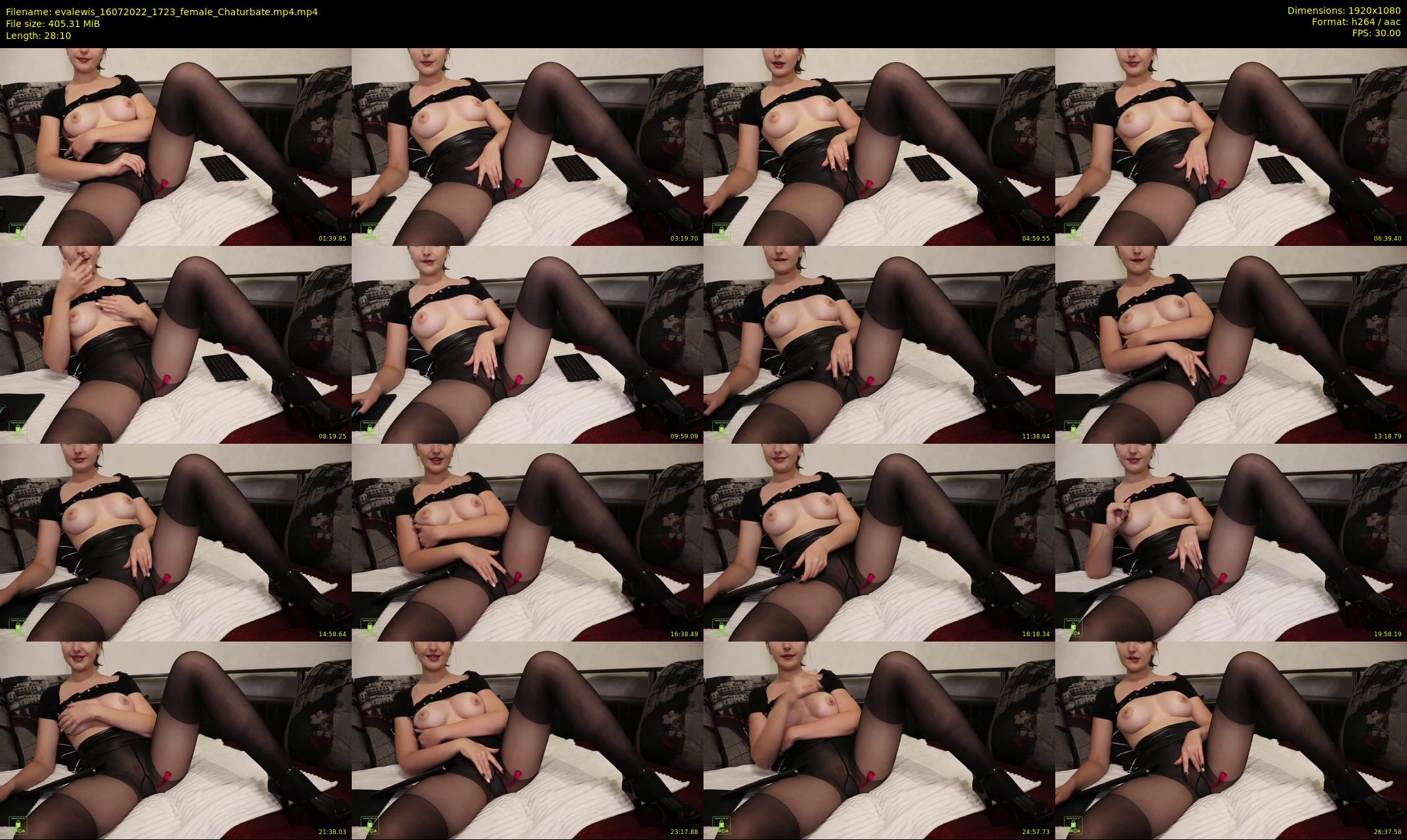evalewis — 29 minute Chaturbate female cam show recording, 1080p, Jul 16, 2022