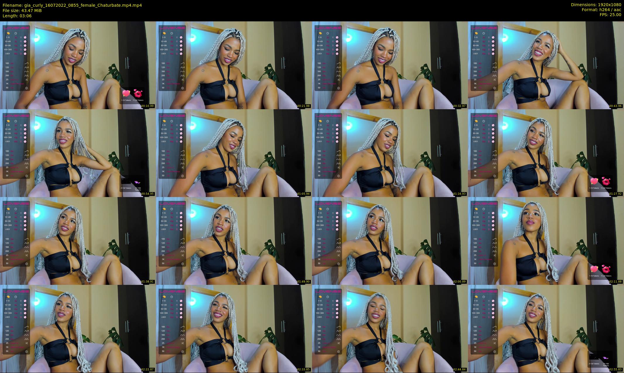 gia_curly — 4 minute Chaturbate female cam show recording, 1080p, Jul 16, 2022